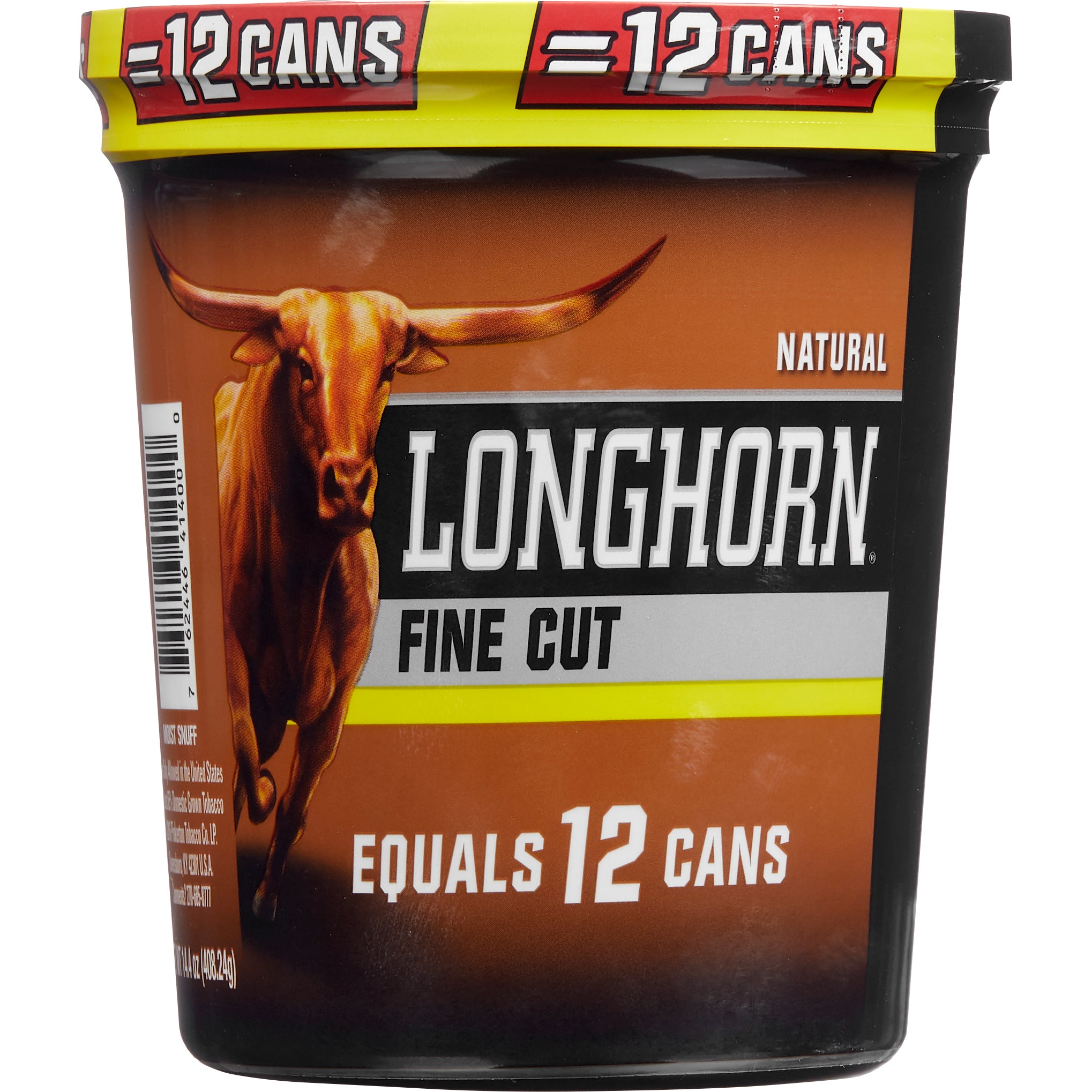 Longhorn Fine Cut Natural Moist Snuff (#656181)