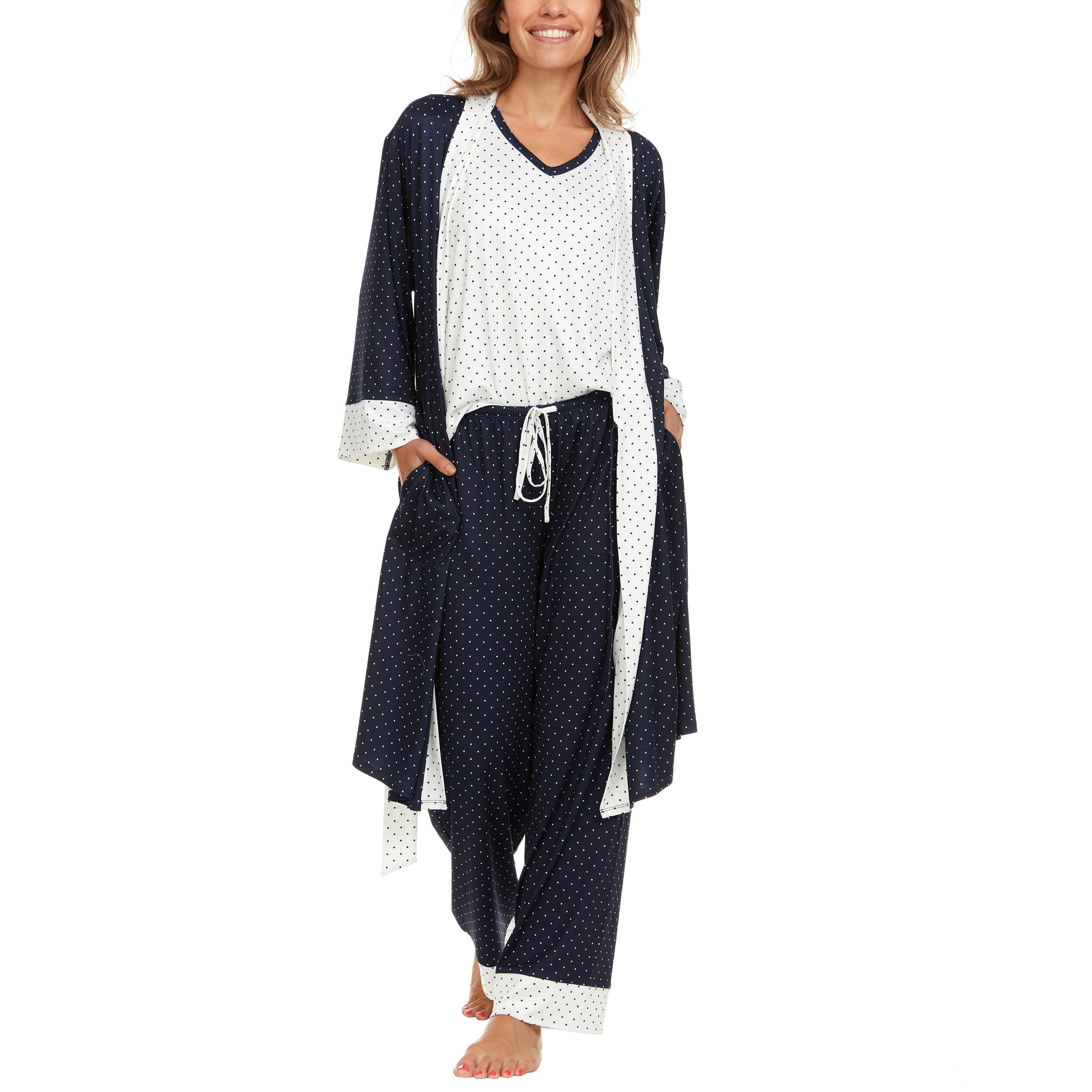 Flora Nikrooz Women's 3-Piece Pajama Set (#1774874) - $5.25 (down