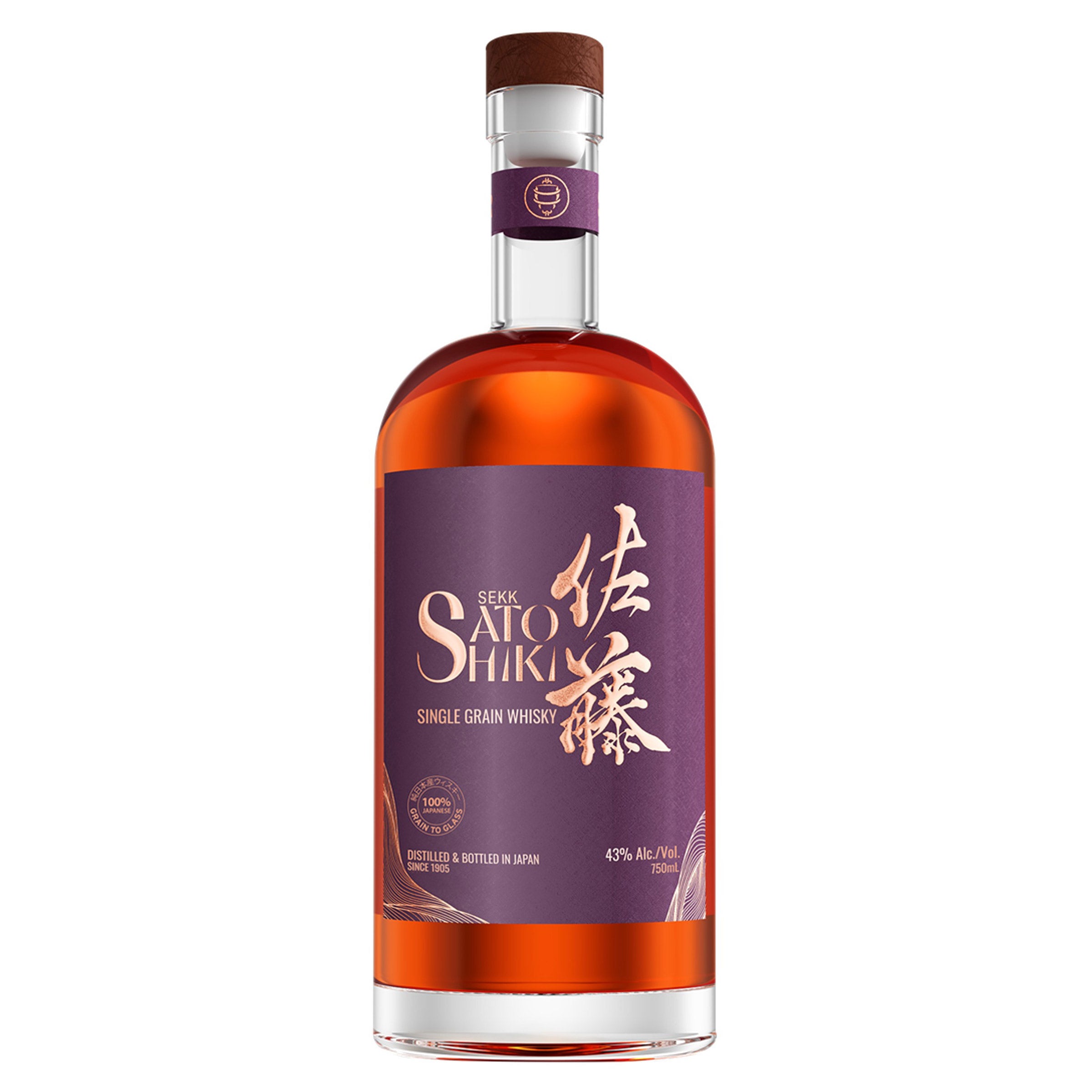Sato Shiki Single Grain Whisky Japan 750ml (#2055391) - $40.09