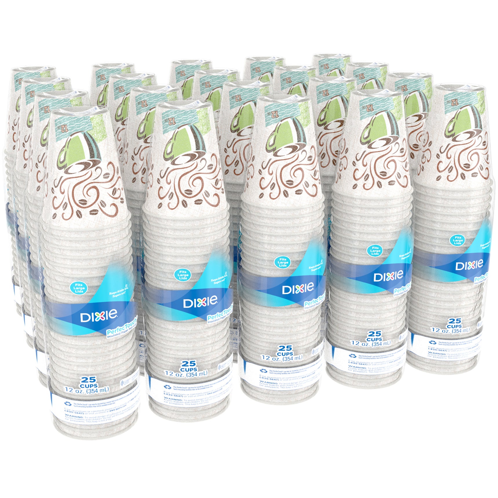 12 ounce clear plastic cups with lids 12oz Crystal Clear Plastic Cups With Flat lids and Paper Straws main image 1