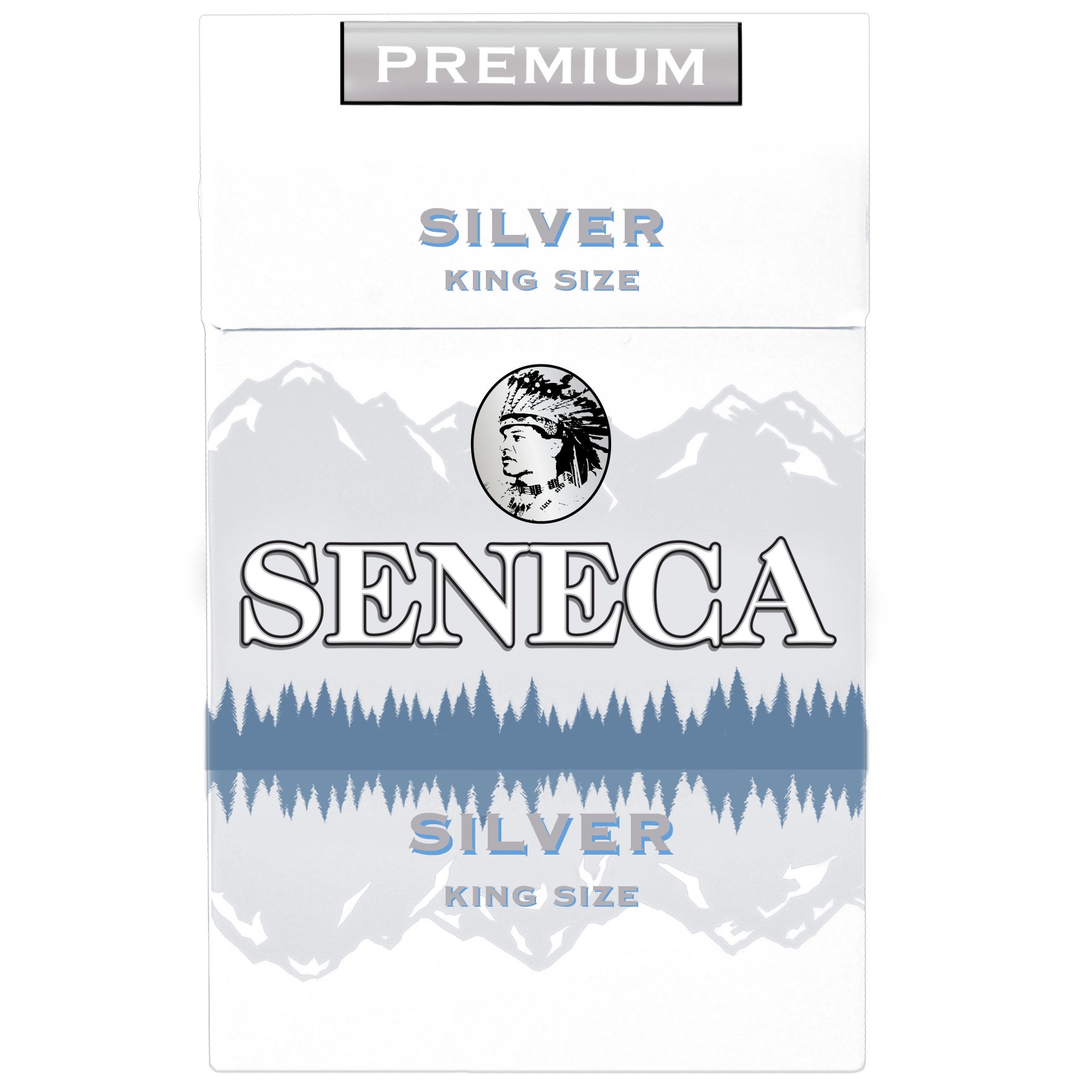 carton of seneca cigarettes Seneca Silver King Box Cigarettes (#1766463)