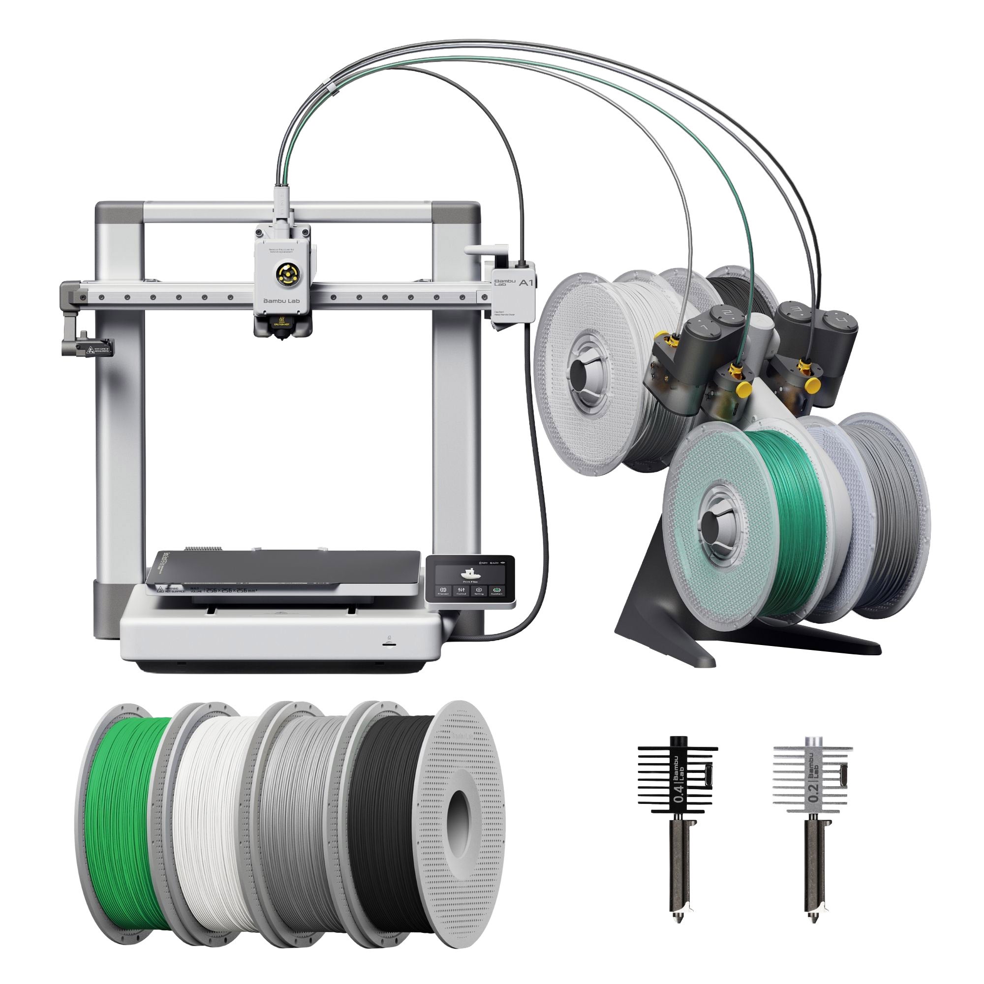 BAMBU A1 COMBO 3D PRINTER BAMBU LABS (#2066547) - $419.99