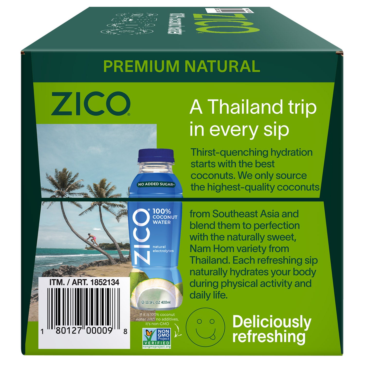 ZICO 100% Coconut Water 15/13.5 FL OZ (6.3 QT) (#1852134) - $16.99