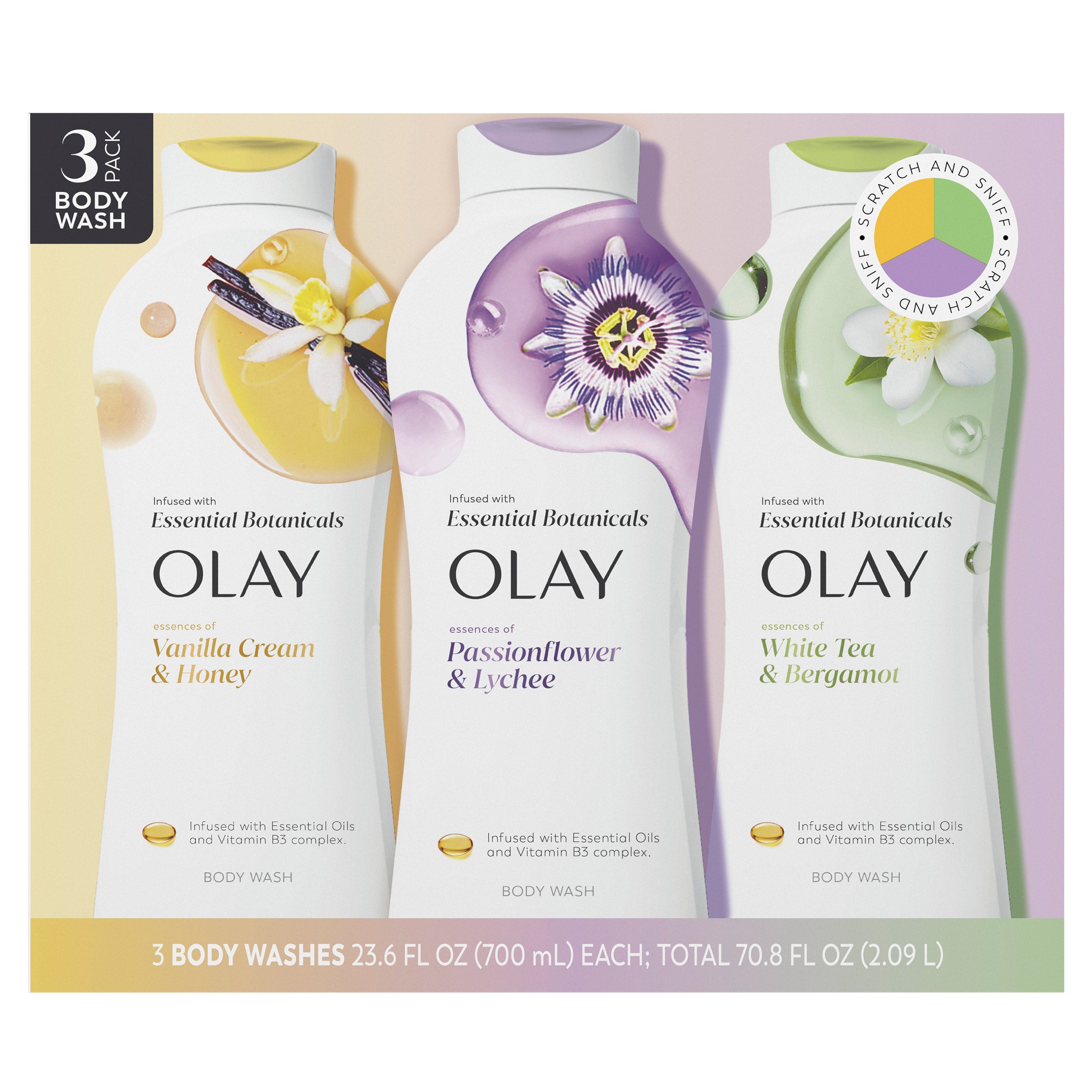 Olay Essential Botanical Body Wash, 3/23.6 FL OZ (#2021189) - $15.99 ...