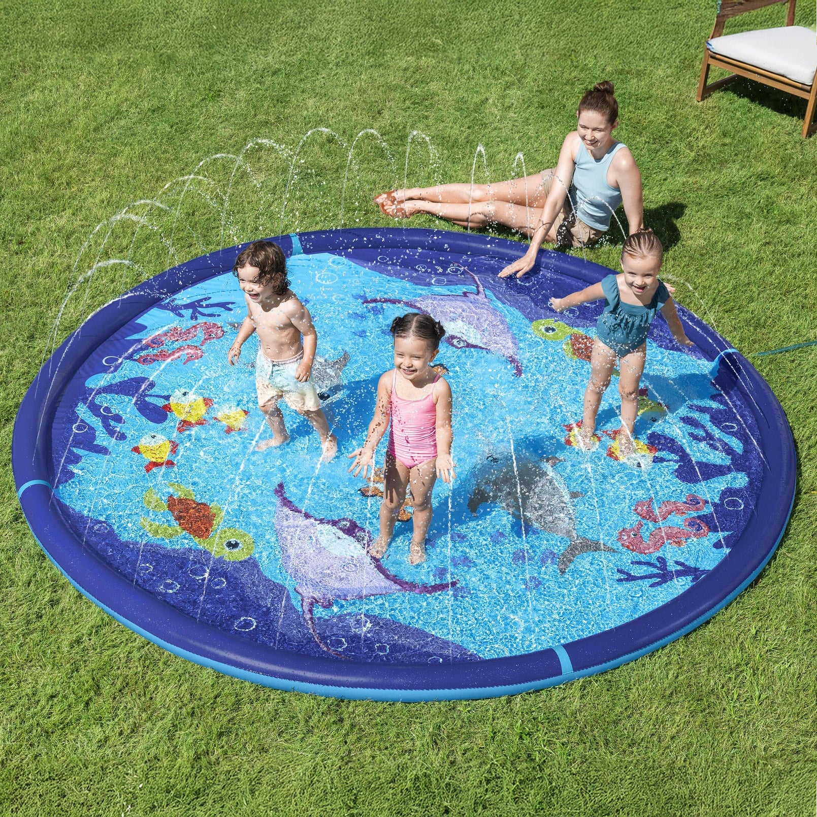 Bestway H2OGO! 10ft Underwater Adventure Sprinkler Pad (#1819556