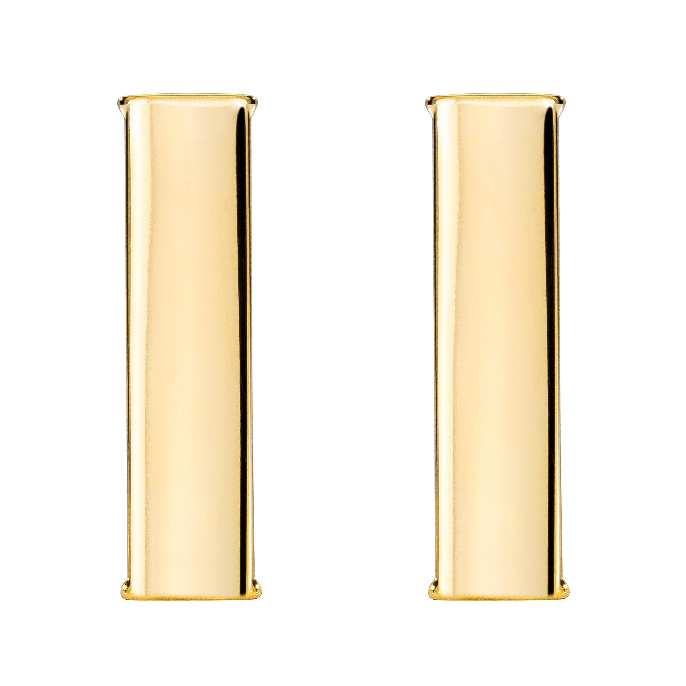 14kt Yellow Gold Line Stud Earrings Made in Italy - $159.99 at Costco