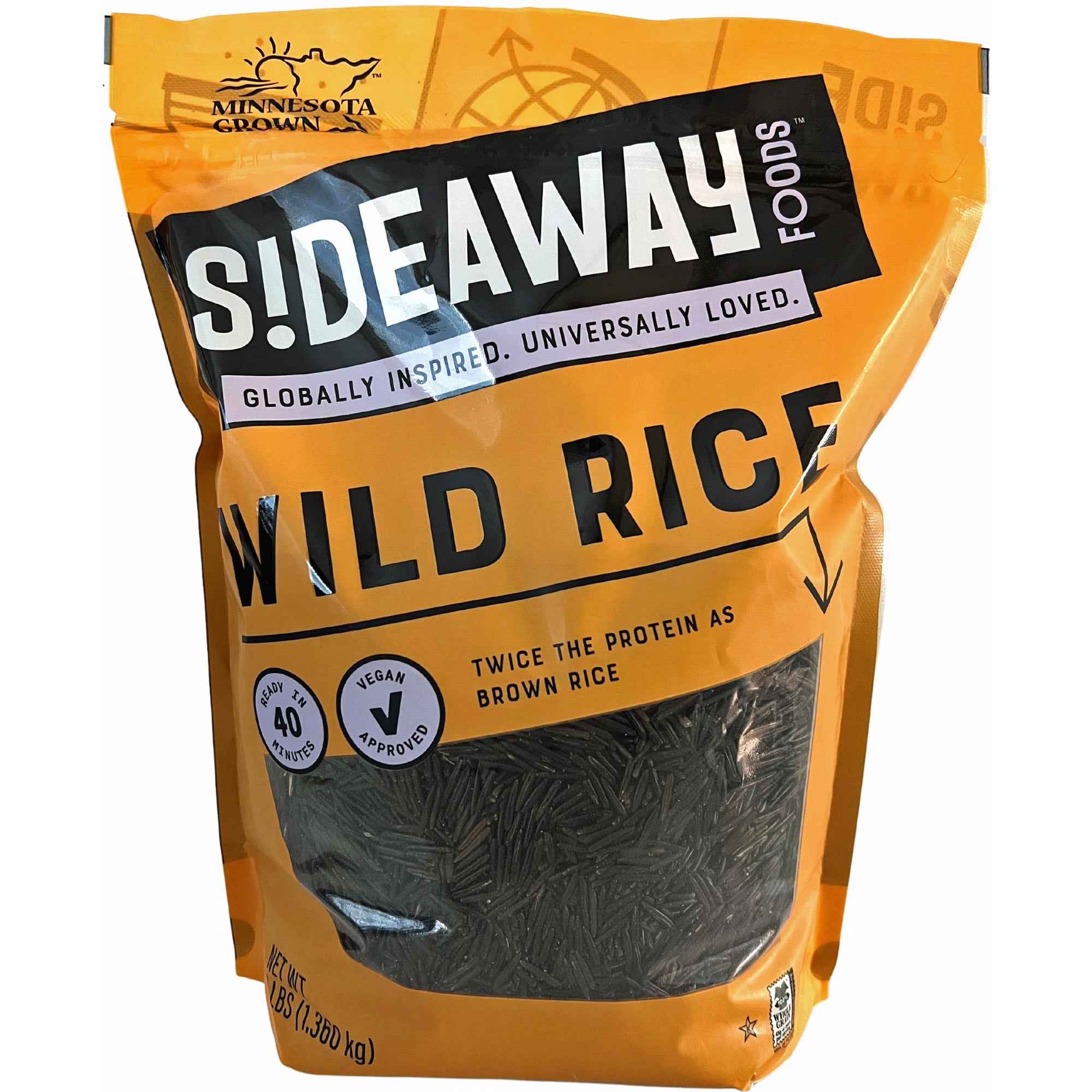 Sideaway Foods Wild Rice 3 Pound Bag (#1700701) - $16.99