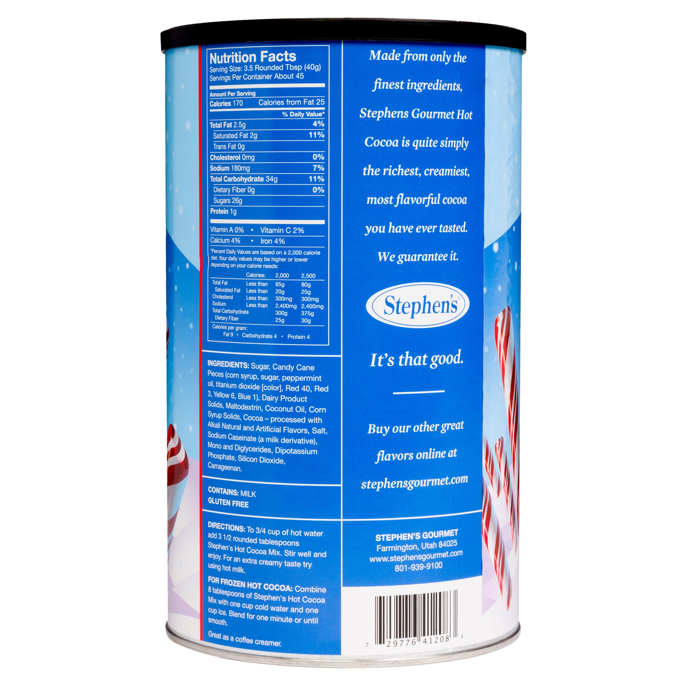 Costco Stephen's Gourmet Candy Cane Cocoa 64 oz (#451132) - $12.39