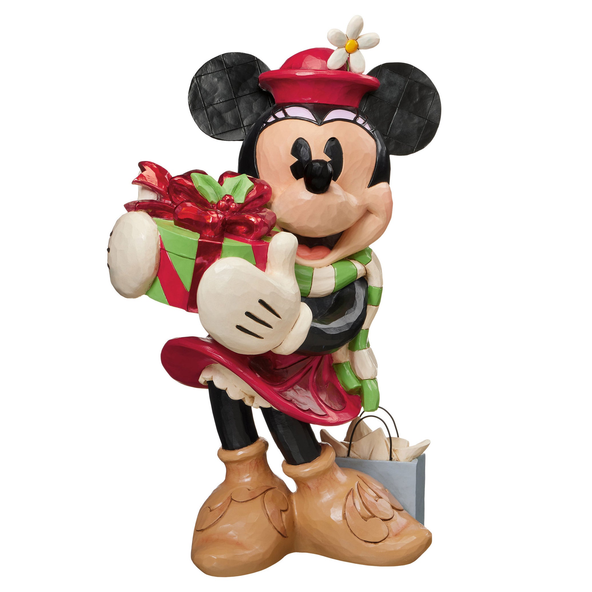 Disney Holiday Statue Mickey or Minnie by Jim Shore (#1851524
