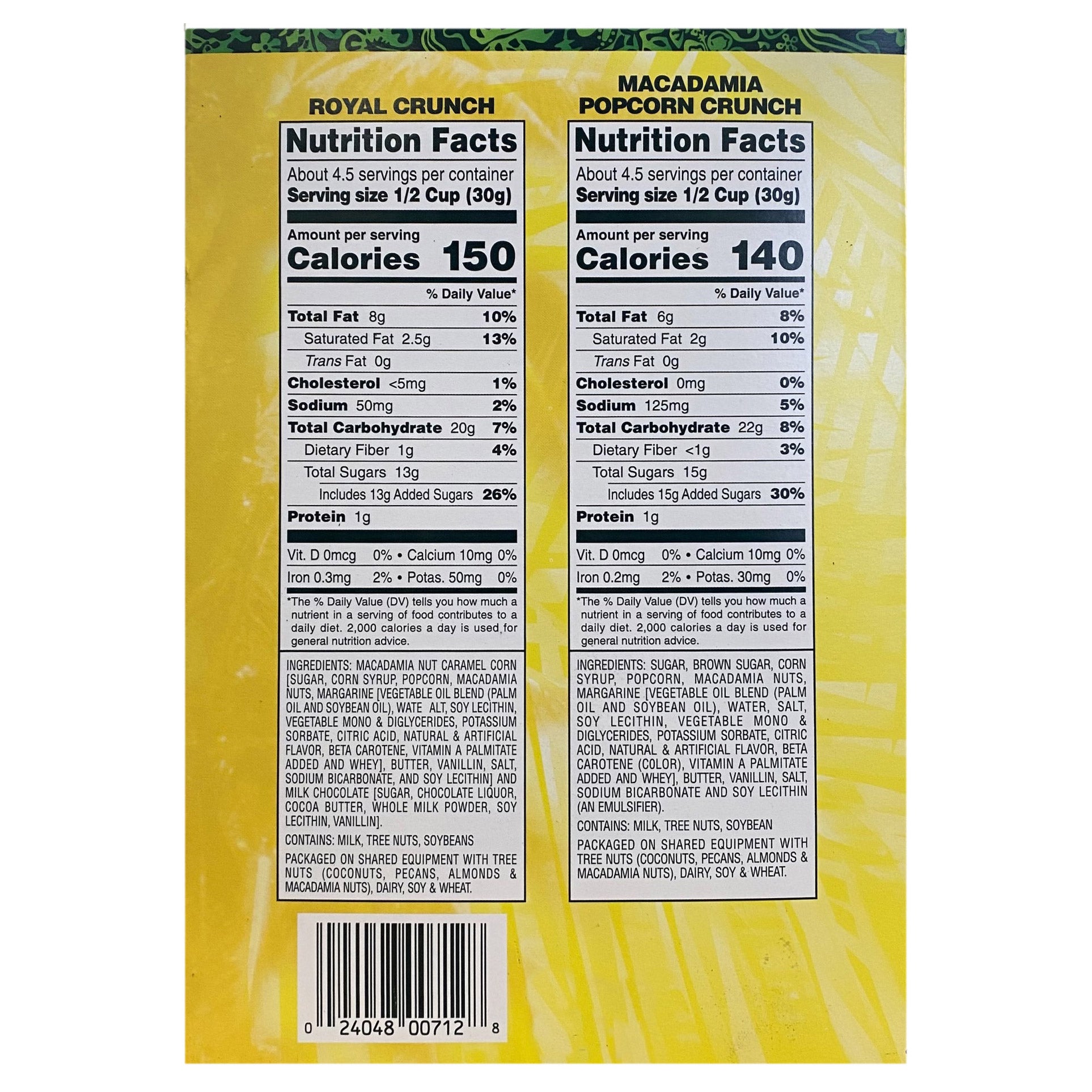 Island Princess 4 Pack Popcorn Box, 4/5 oz Bags - $9.97 at Costco