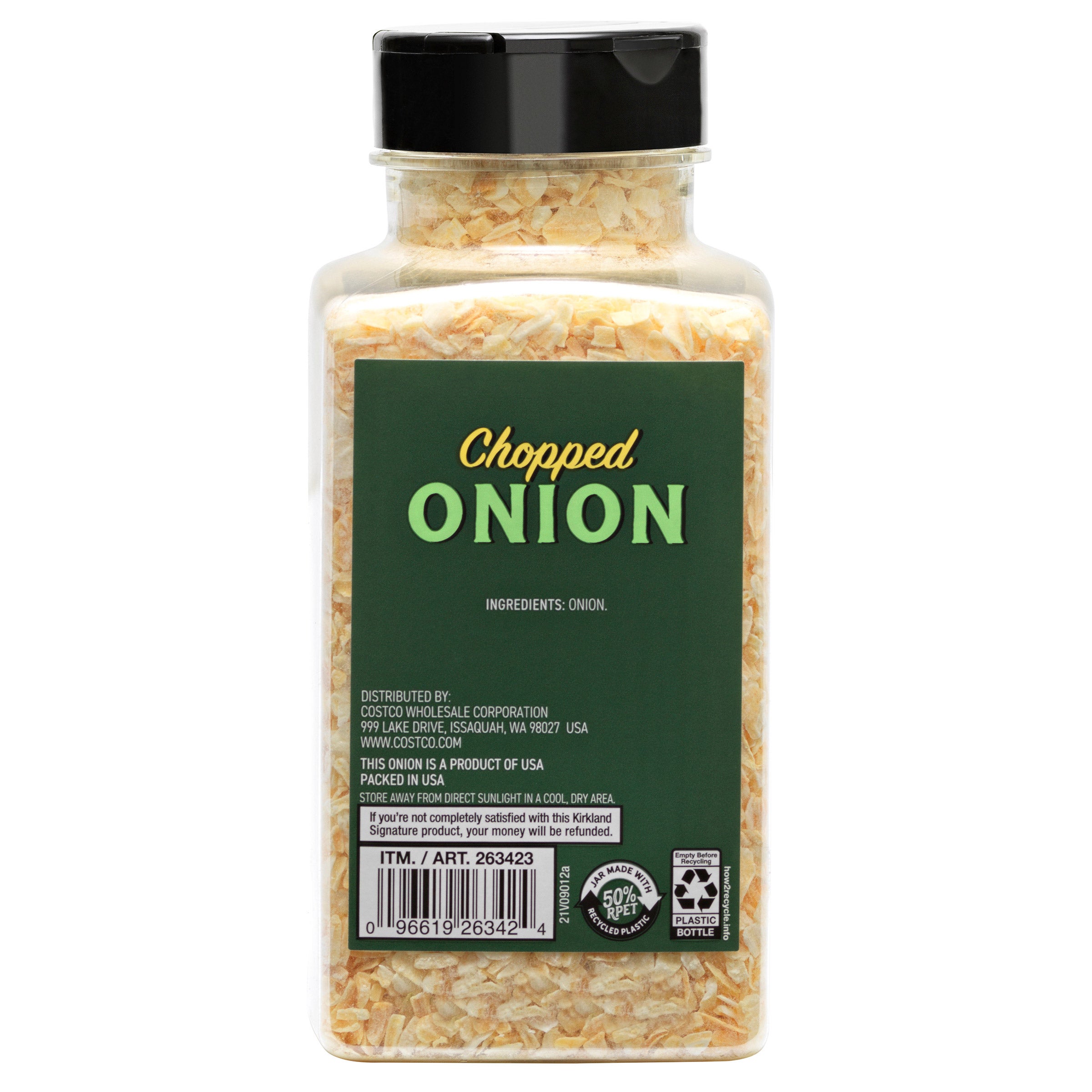 Kirkland Signature Dried Chopped Onion, 11.7 oz (#263423) - $4.49