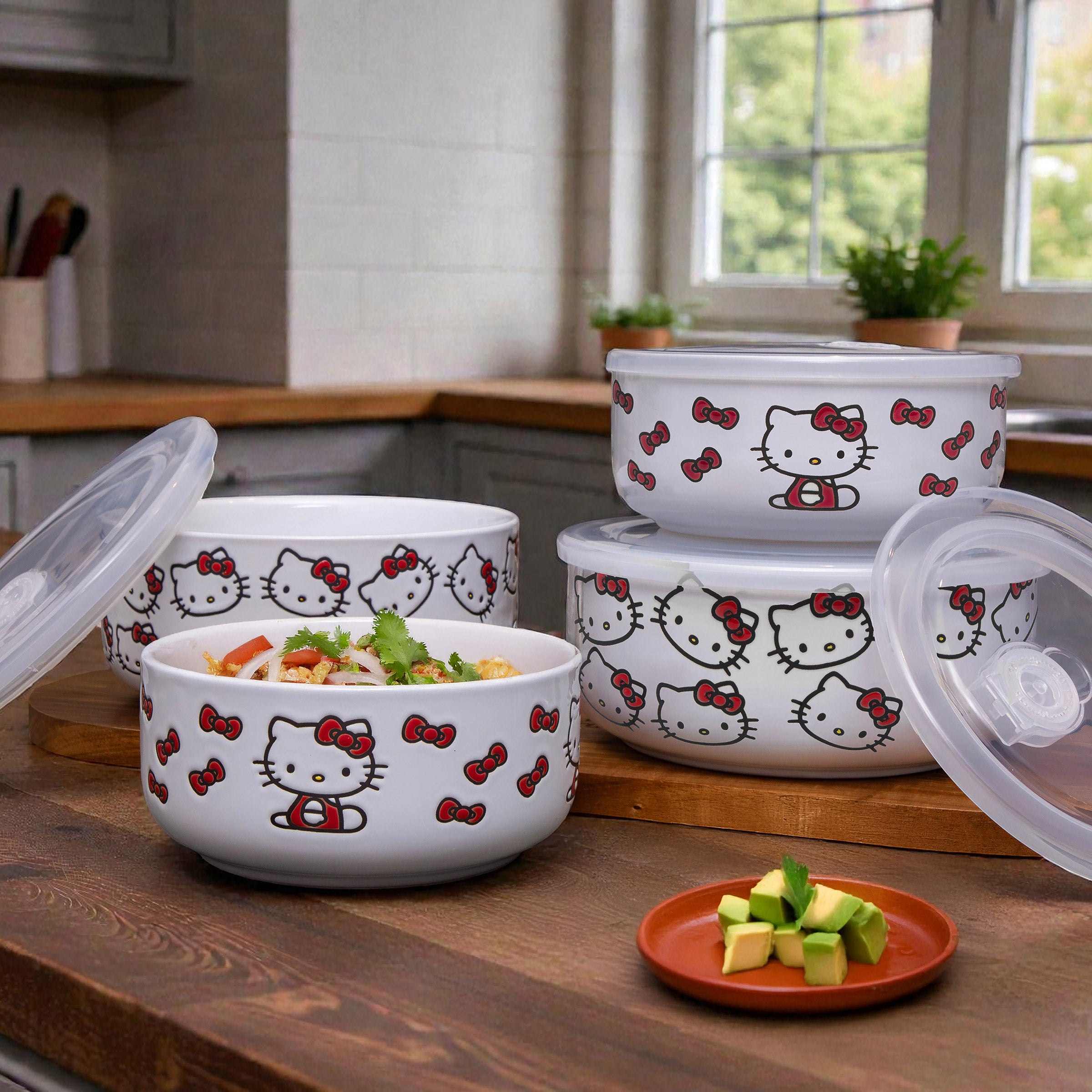 Zrike 8-Piece Ceramic Food Storage Set (#1901806) - $23.99