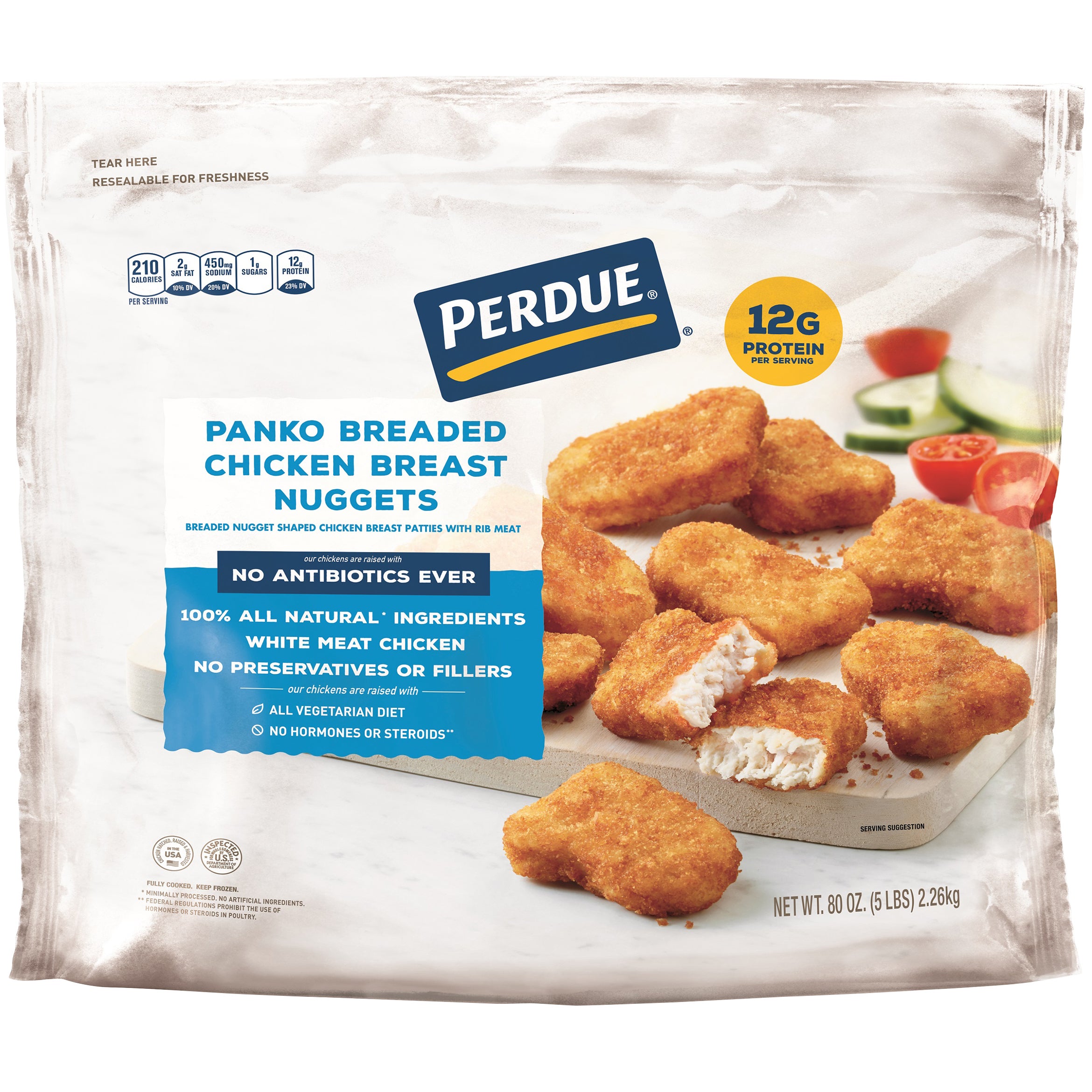Perdue Panko Breaded Chicken Nuggets 5 Pound Bag (#1320289) - $9.79 ...
