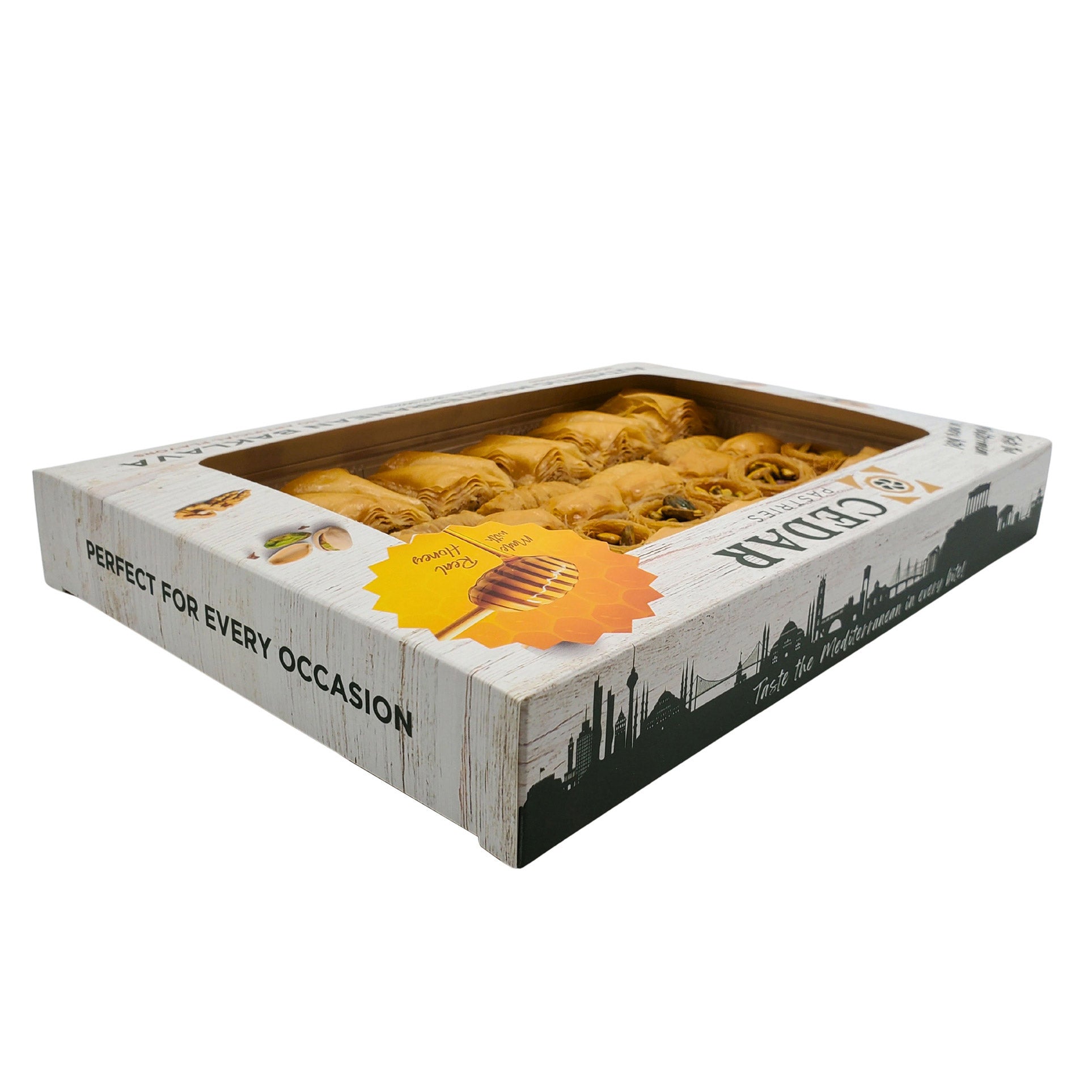 Cedar Pastries Mixed Baklava 35 oz (2.18 lbs) (#1854426) - $4.97