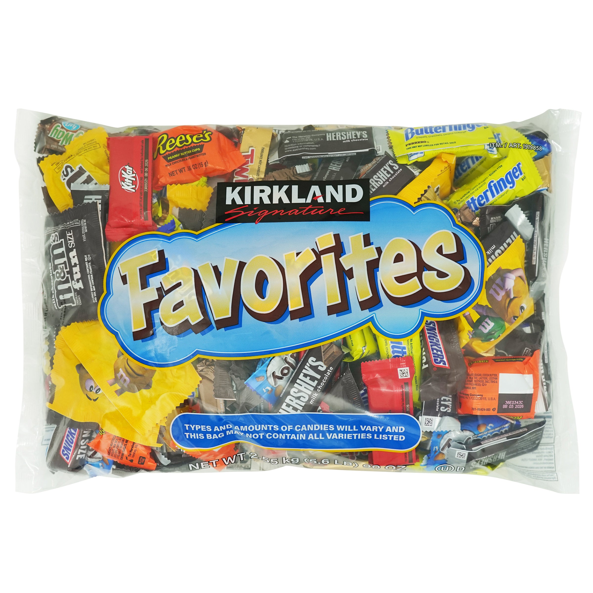 Kirkland Signature Favorites Candy Variety, 90 oz (#1919858