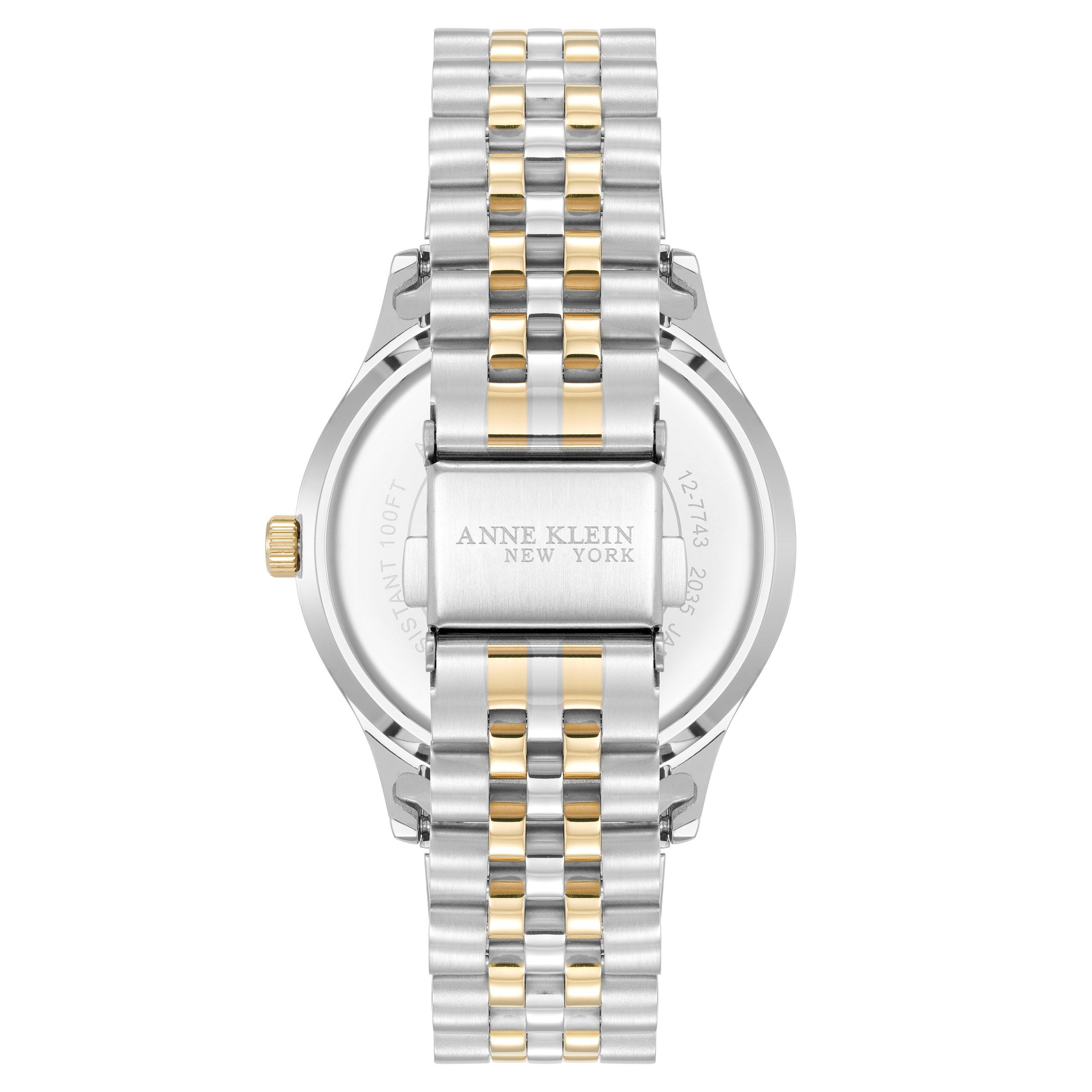 Anne Klein Mother of Pearl Oversized Watch Anne Klein Analog Mother Of Pearl Dial Ceramic Strap Watch  main image 3