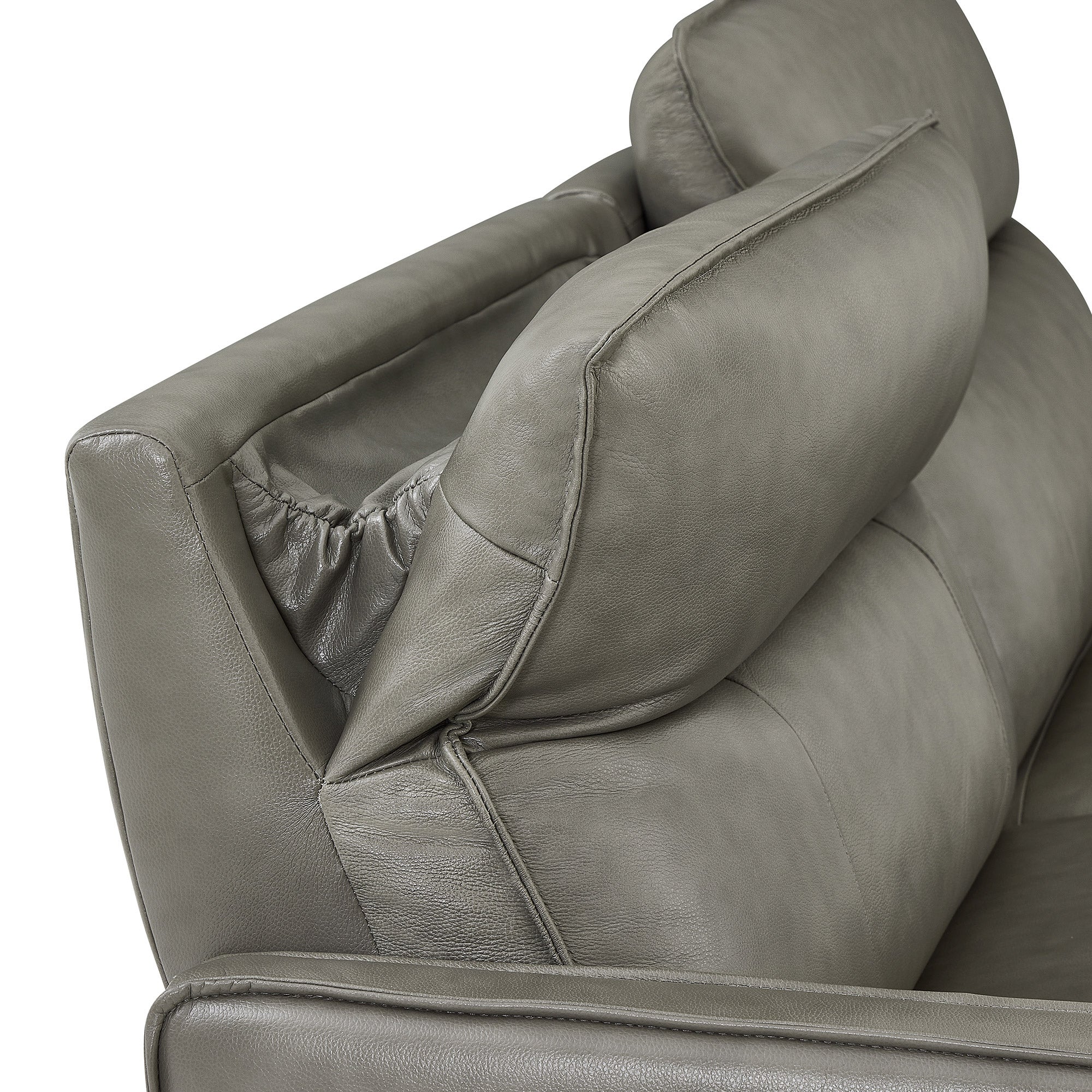 Henredon Keira Leather Power Sofa with Power Headrests (#1987522