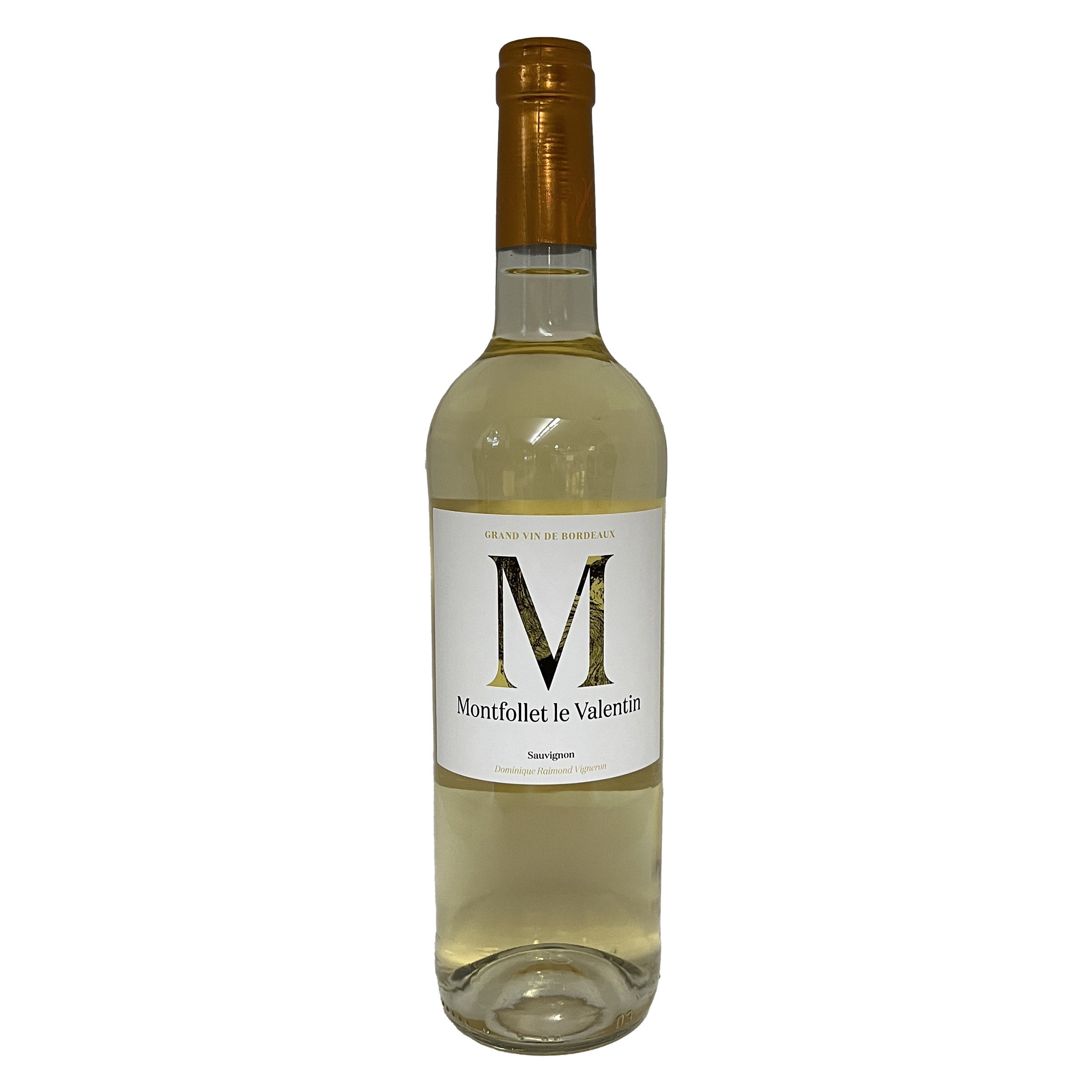 Château Montfollet Le Valentin Bordeaux Blanc France 750mL