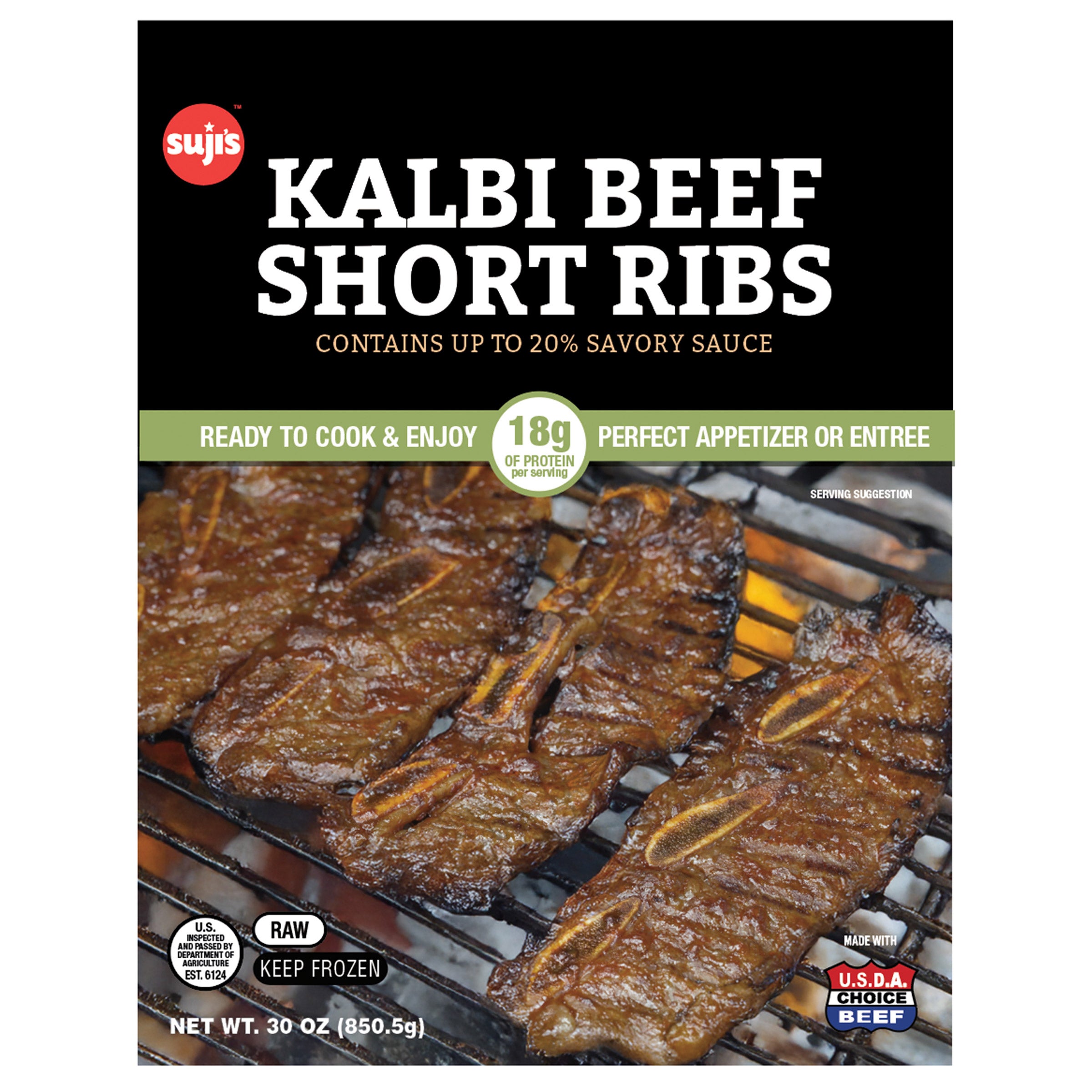Suji Marinated Kalbi Short Ribs 30oz (#2000437) - $13.97 (down from $23.59)