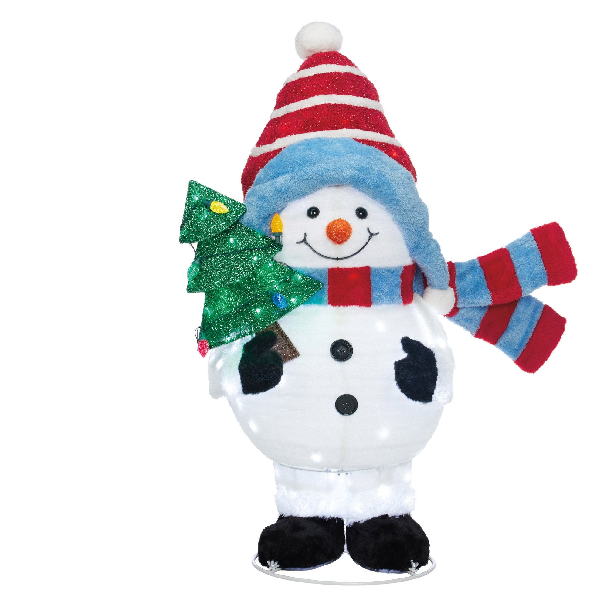 Snowman Family with LED Lights Set of 3 - $79.97 at Costco