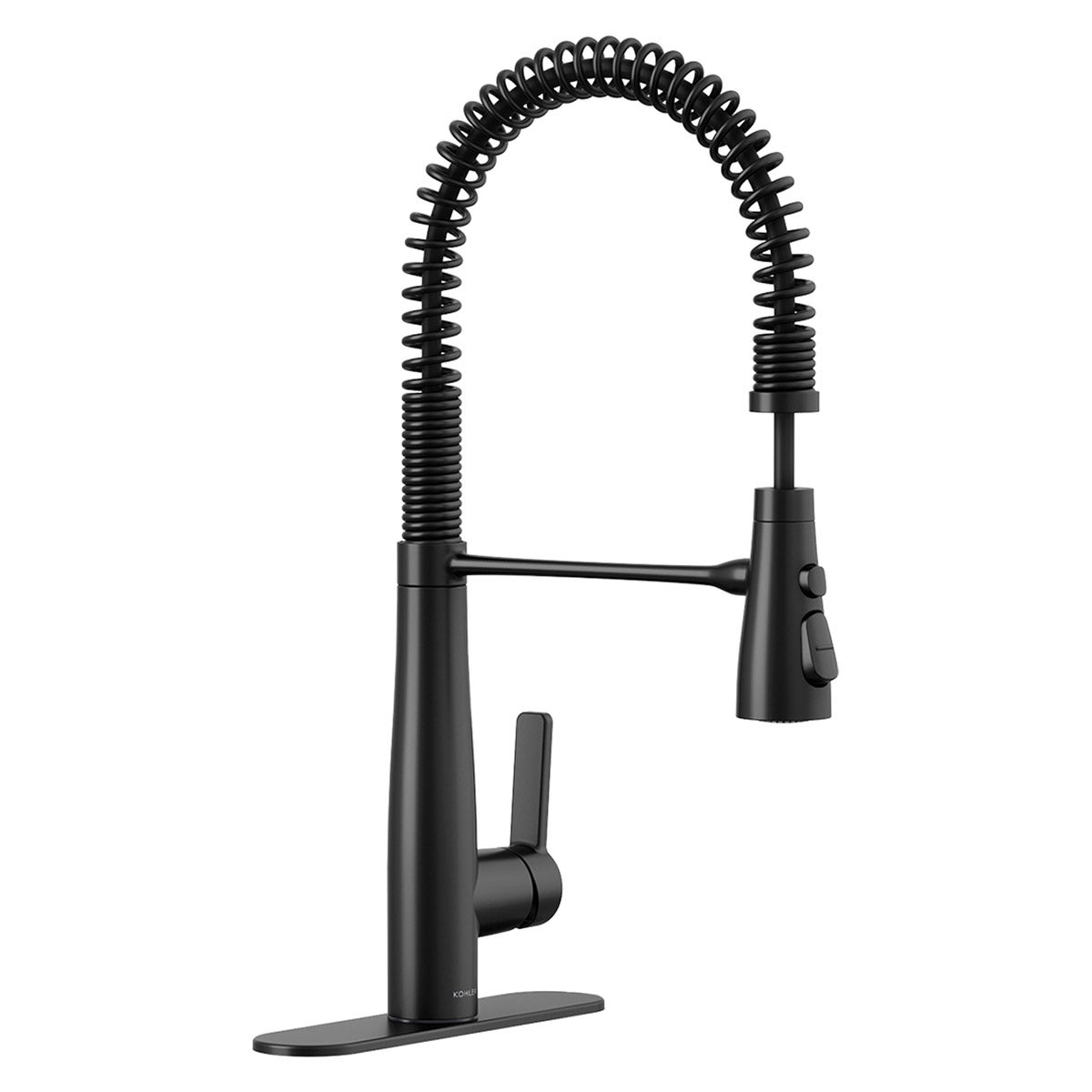 Kohler Vind Semi-Professional Kitchen Faucet, Matte Black