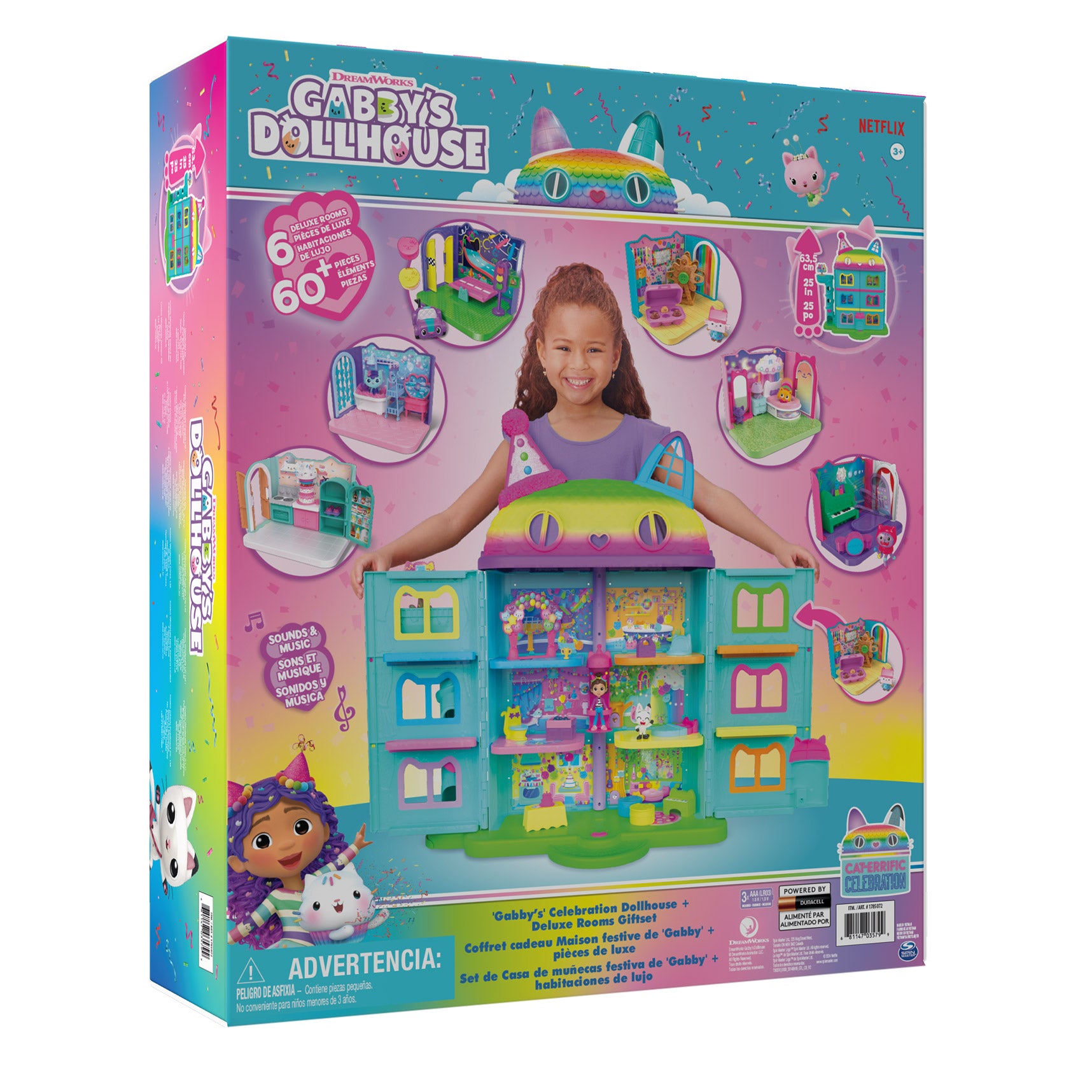 Gabby's Celebration Dollhouse (#1785072) - $99.99