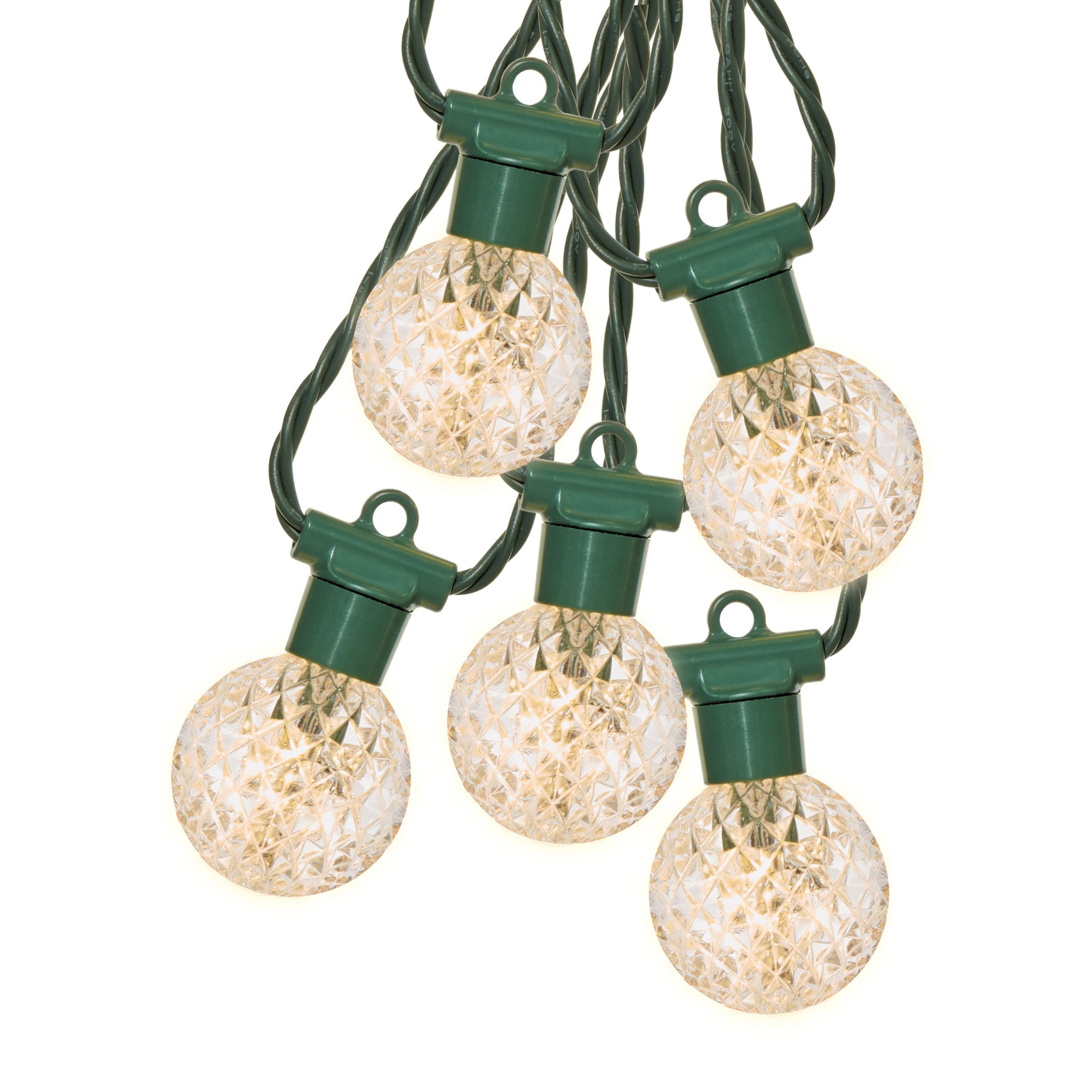 Sylvania 50 Ct Jumbo Faceted Globe Led Set