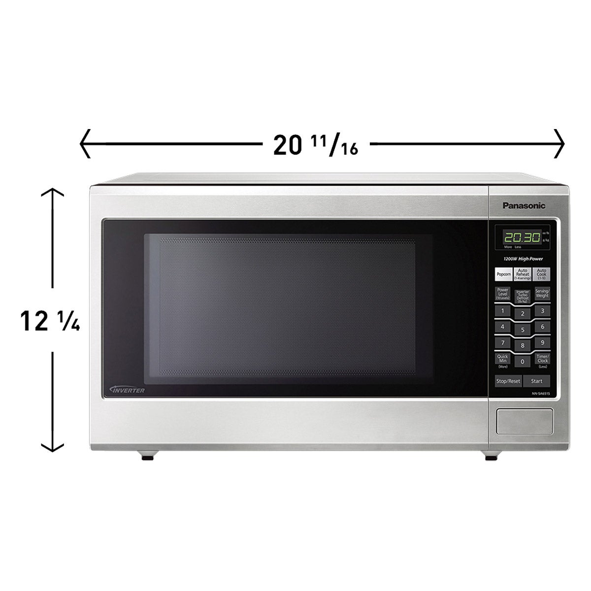 Panasonic NN-SA651S Microwave Oven 1.2 Cubic Foot (#657723) - $99.99