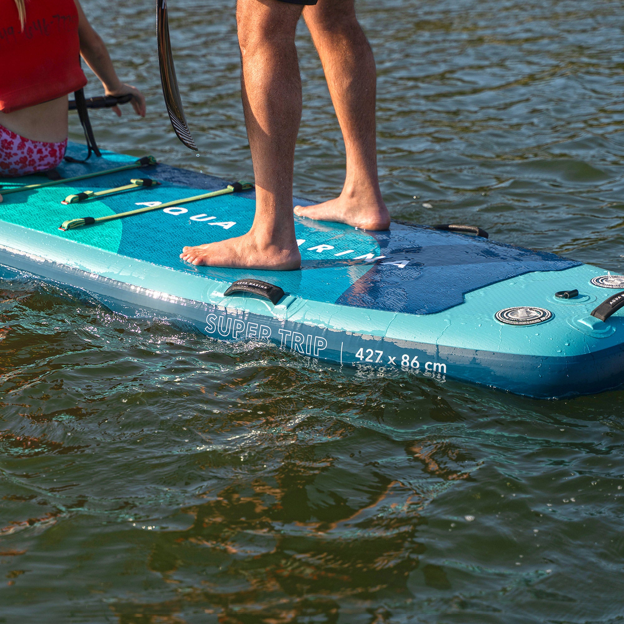 Aqua Marina Super Trip Tandem 14' Inflatable Stand-Up Paddleboard