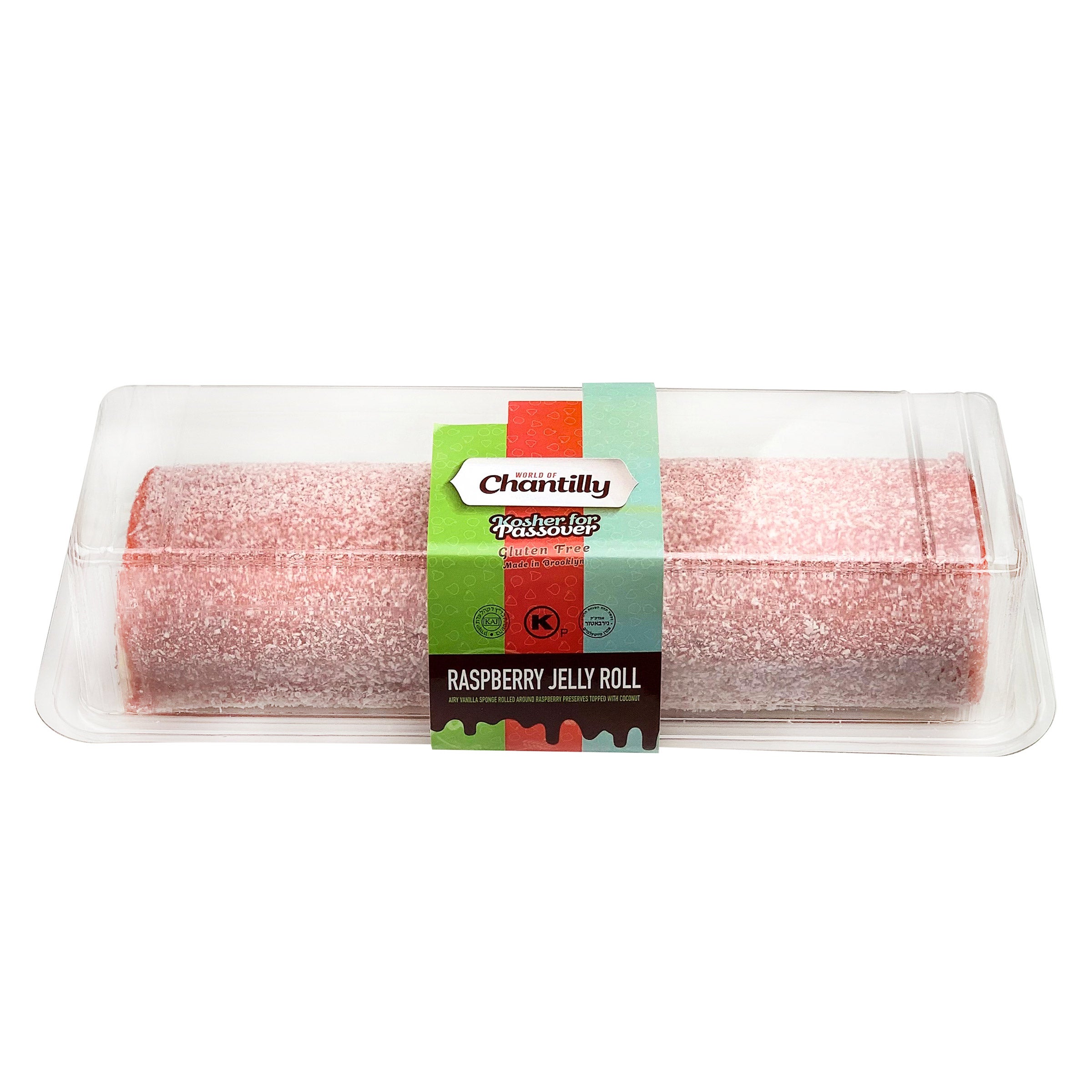Costco Kosher for Passover Raspberry Jelly Roll 28 oz (1.75 lbs ...