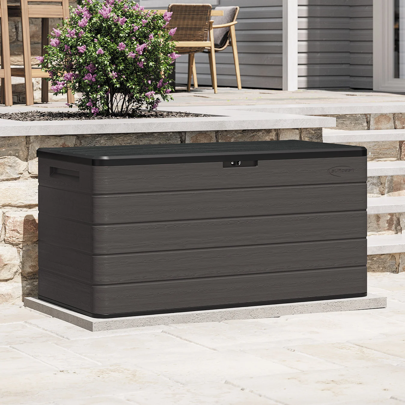Suncast Deck Box with Wheels, 73-Gal. | BJ's Wholesale Club, image size:1348x1348