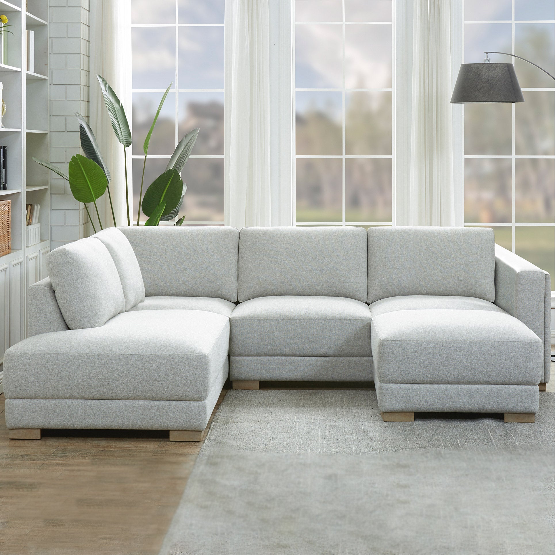 Synergy Home Fabric Sectional