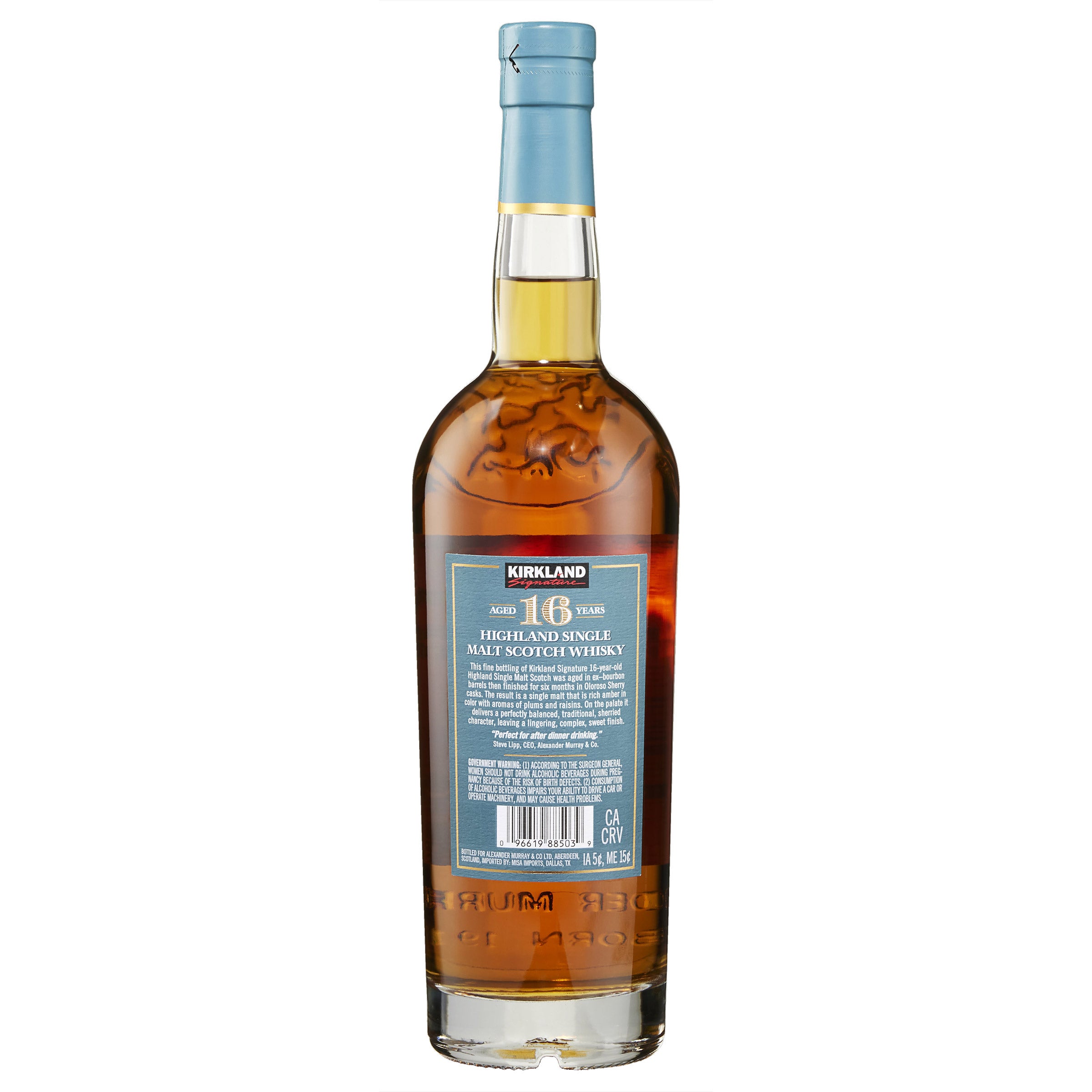Kirkland Signature 16 Year Single Malt Scotch Scotland 750ML