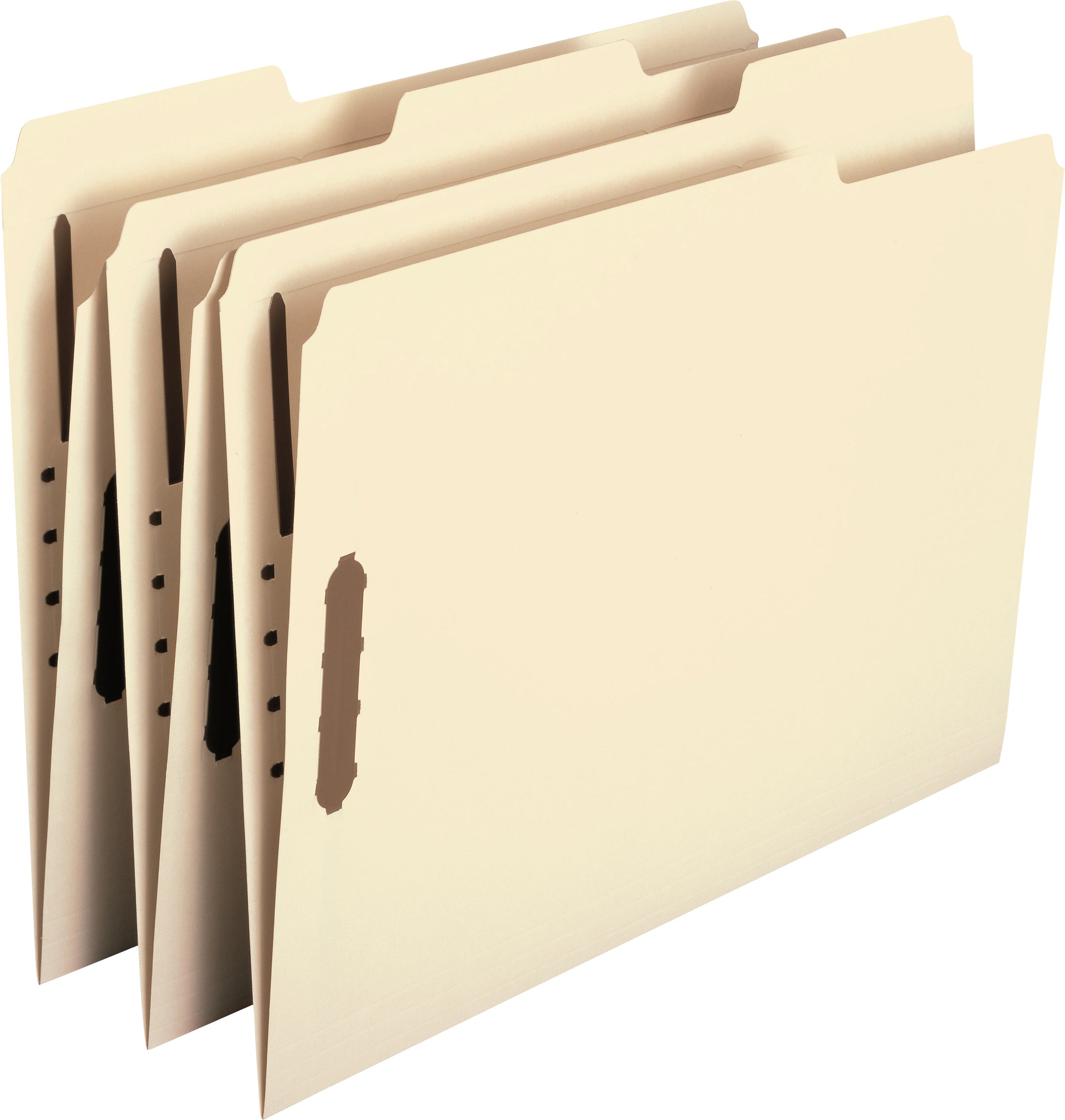 Smead 100% Recycled Fastener File Folders, 1/3-Cut Tab, Letter Size ...