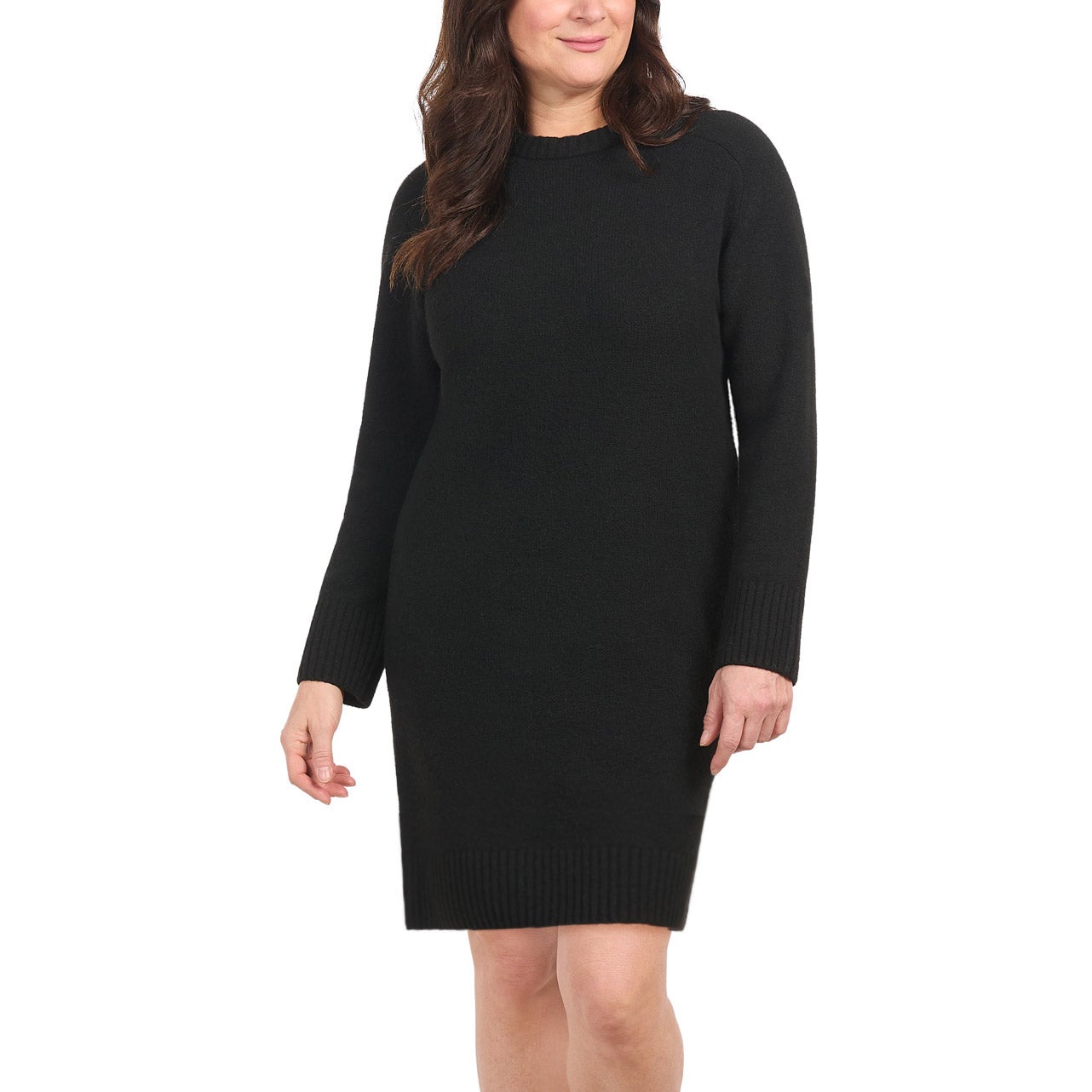 black sweater dress nearby Trendy, Chic Women's Clothing Boutique BaeVely Black Fringe Sweater Dress for Women, Size L Lane 201 main image 0