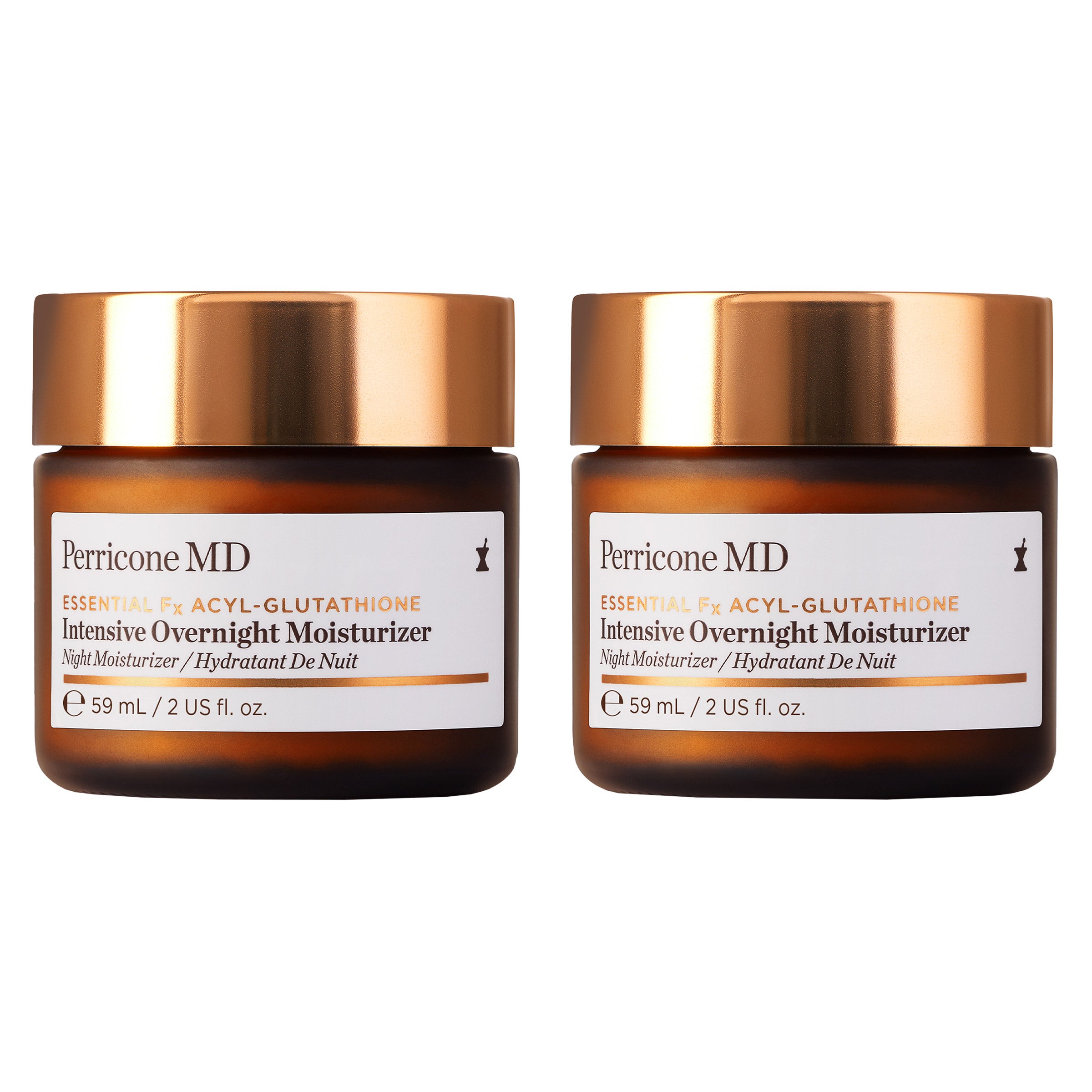 Perricone MD Essential Fx Acyl-Glutathione Intensive Overnight Moisturizer  2 oz, 2-Pack (#1955399)