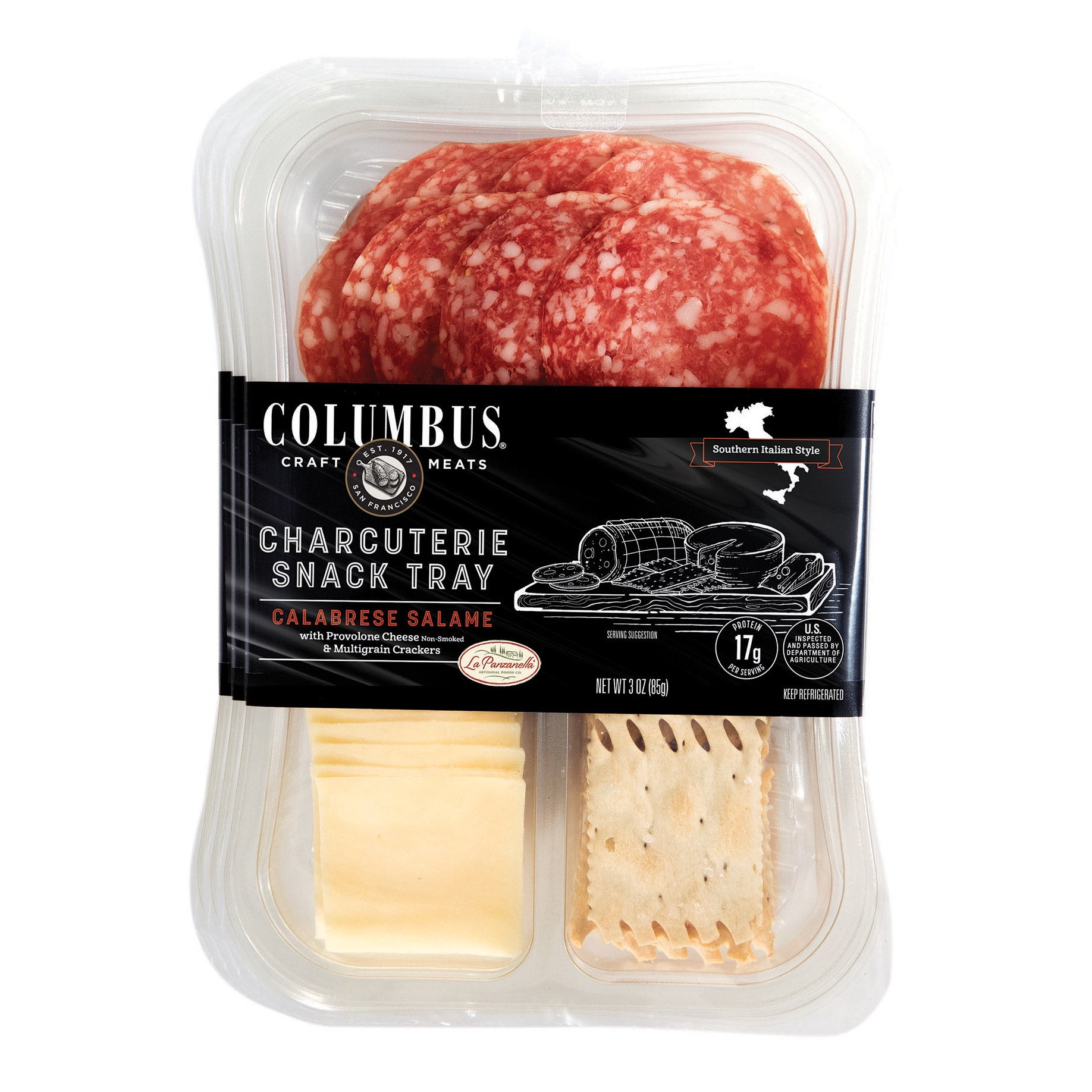 Columbus Calabrese Snack Tray 3/3.2 oz (#1951671) - $11.99