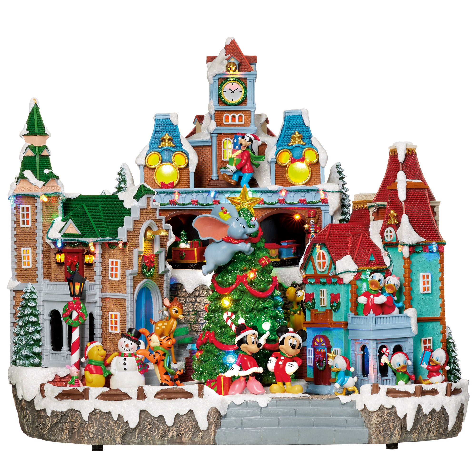 Disney Animated Holiday Village with Train - $69.97 at Costco