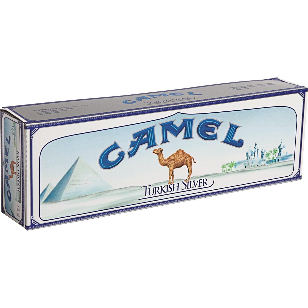 camel turkish royals cigarettes Camel Turkish Silver King Box (#893426)