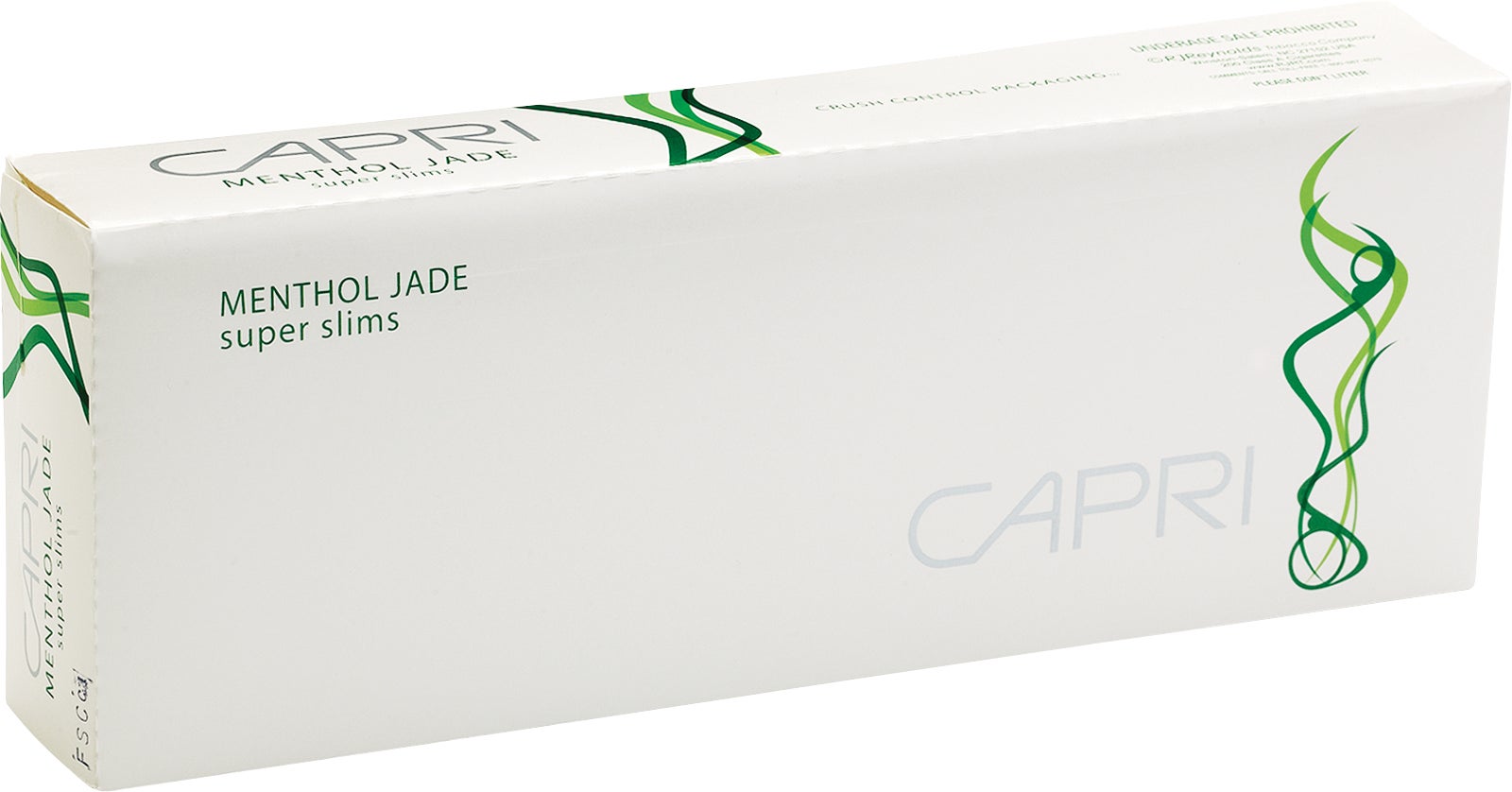 capri cigarettes flavors Capri Menthol Jade Super Slim 100s Box (#165518)