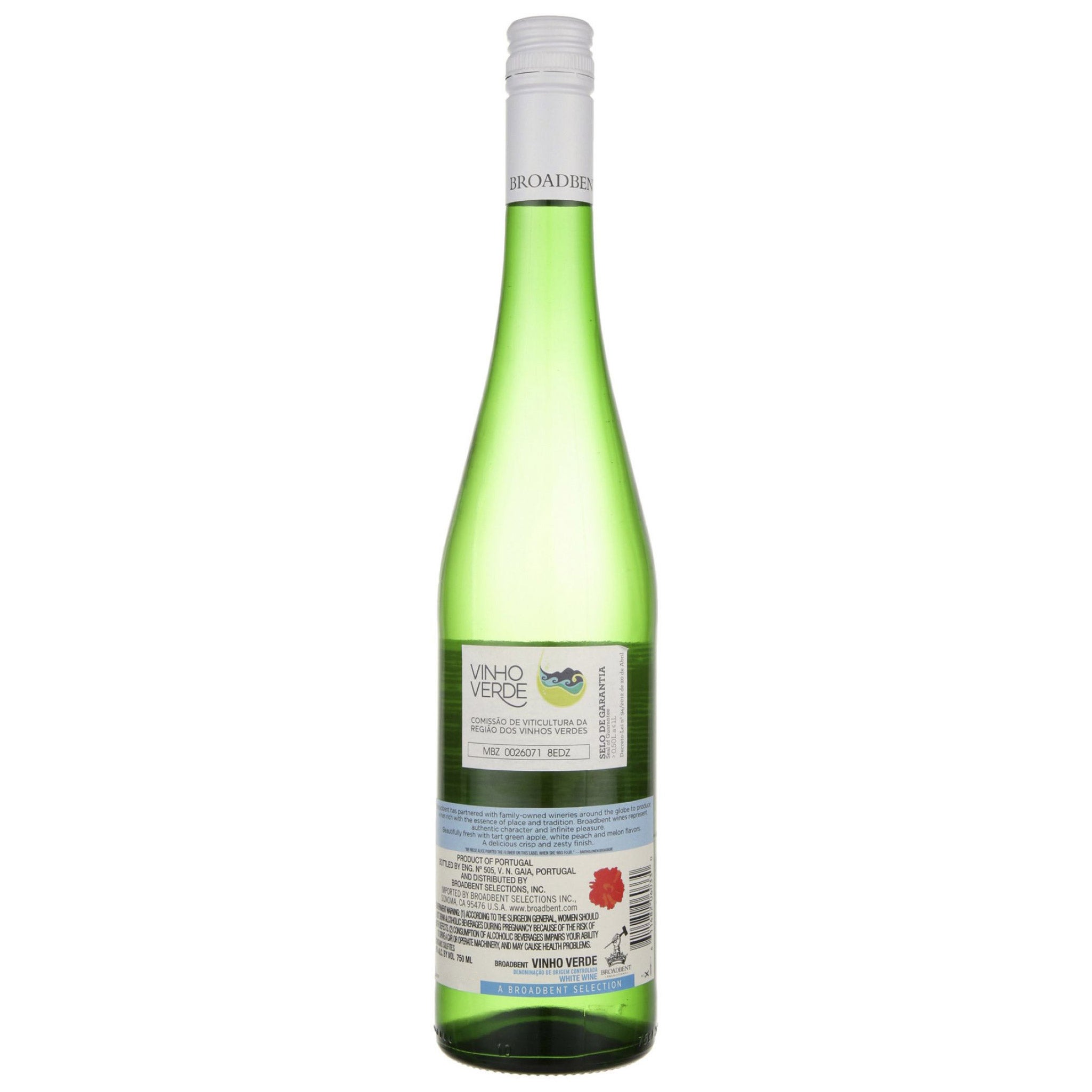 Costco Broadbent Selections Vinho Verde White Blend Portugal 750ML