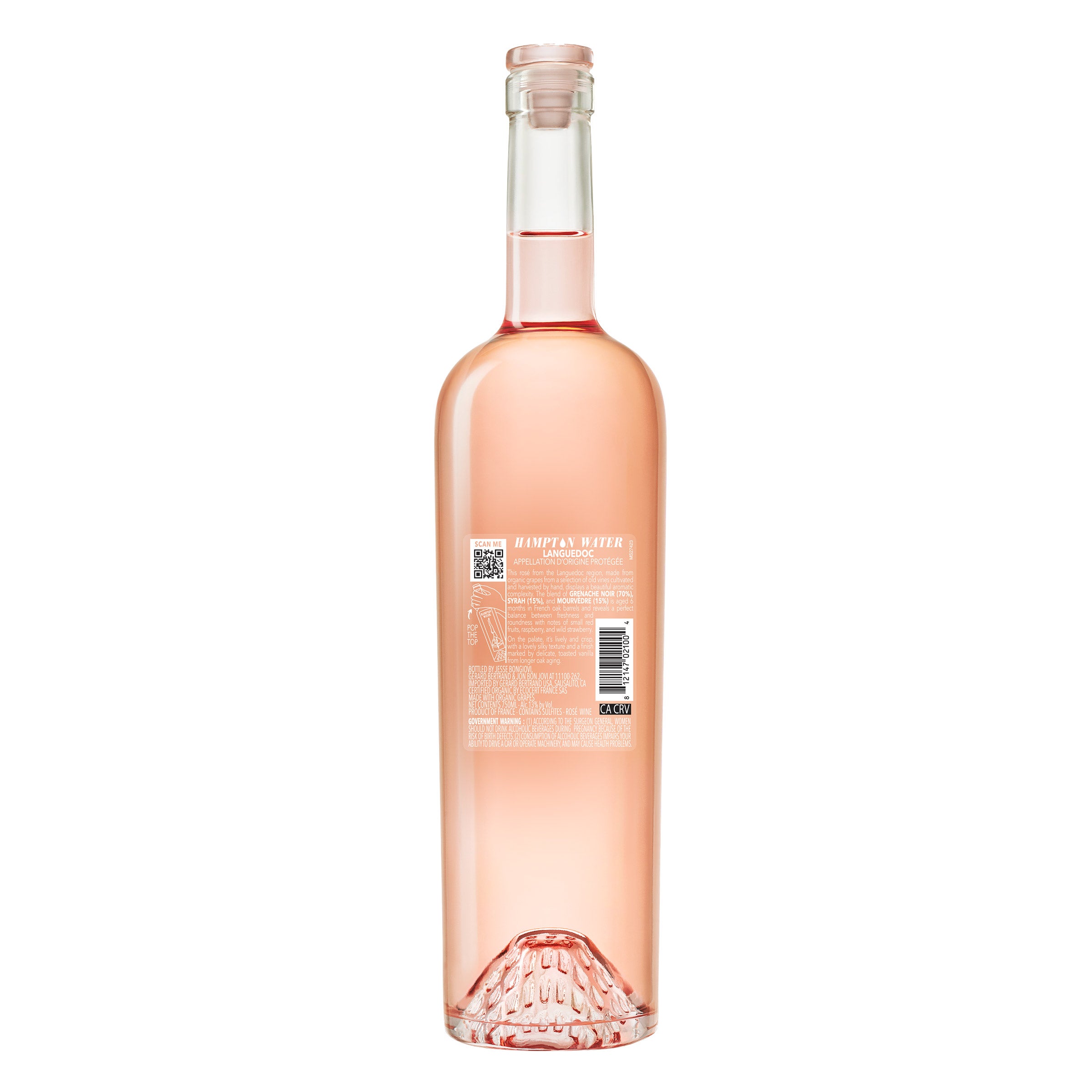 HAMPTON WATER ROSE ARTIST SERIES LANGUEDOC, FR 750ML - $14.97 at
