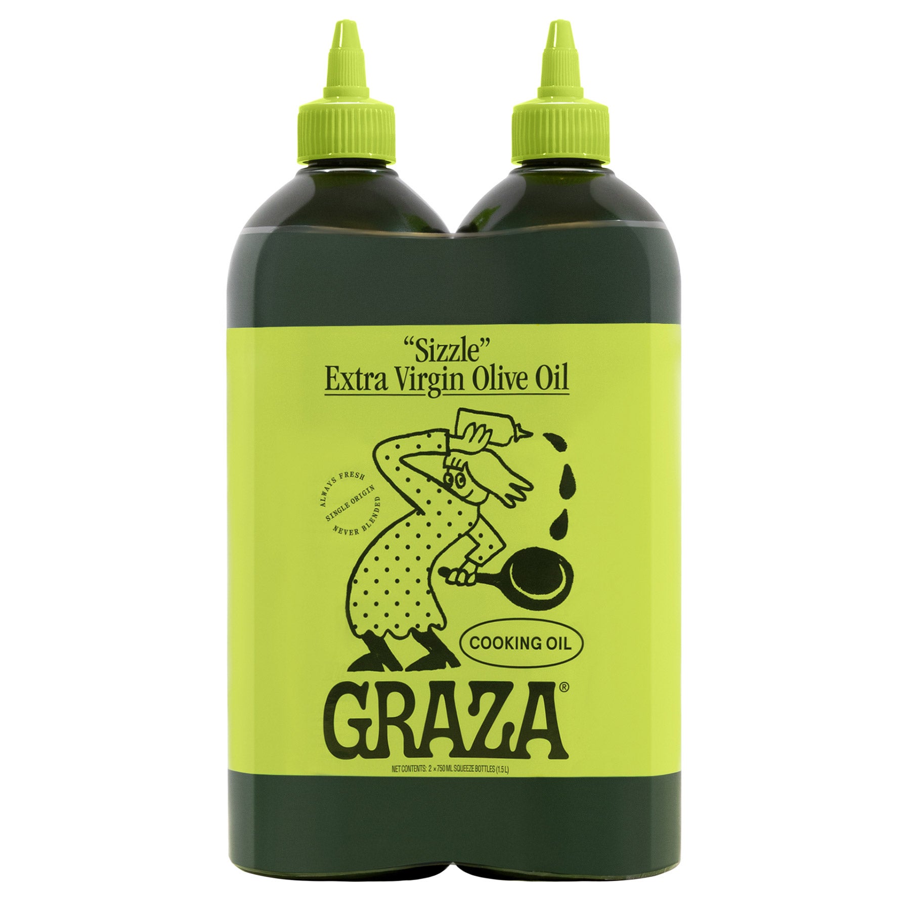 Graza Sizzle Extra Virgin Olive Oil, 2/750 mL Bottles - $14.97 at