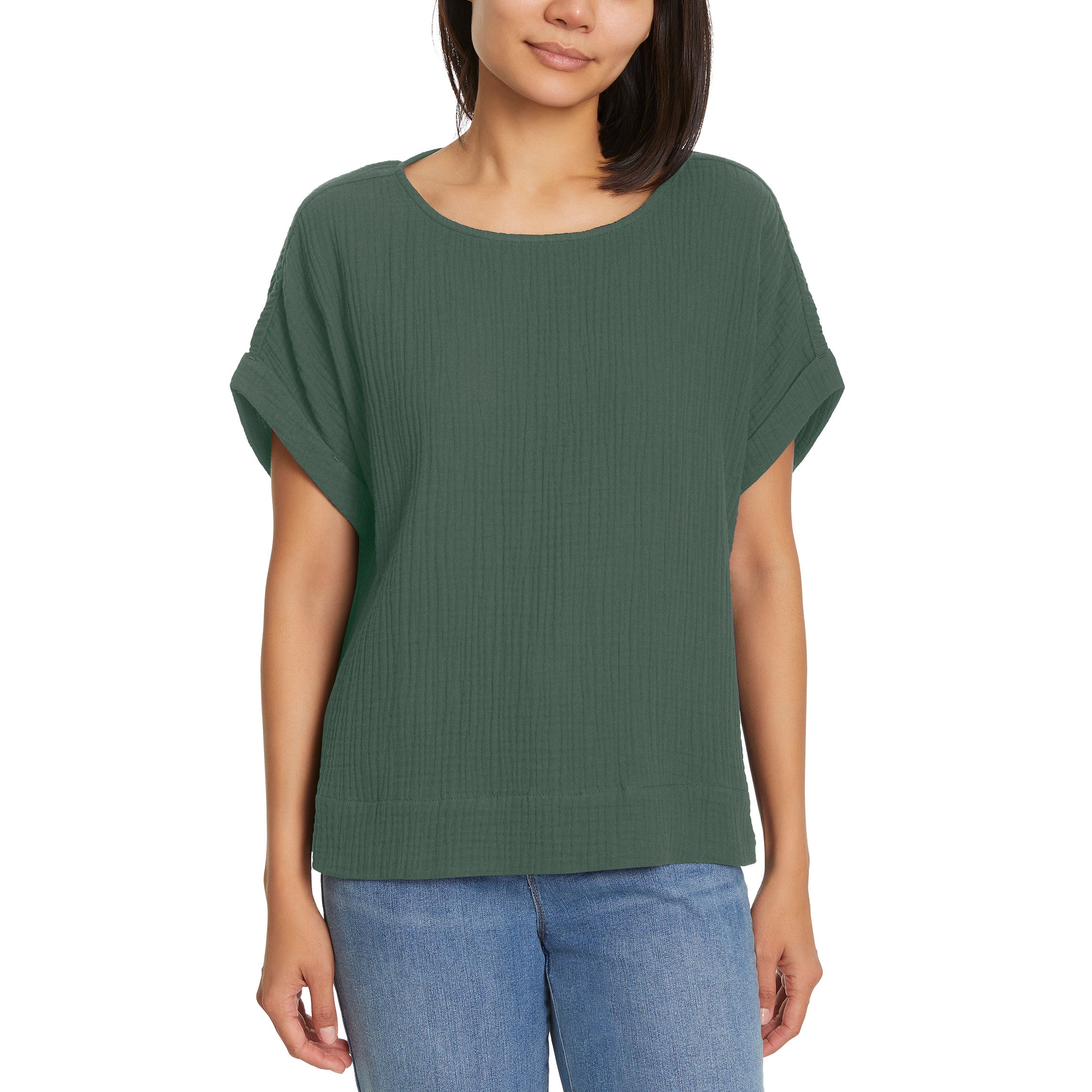 カットソー(長袖/七分) flugge pad in open rib tops tシャツ 七分袖 7分袖 メンズ vネック uネック 無地 カットソー