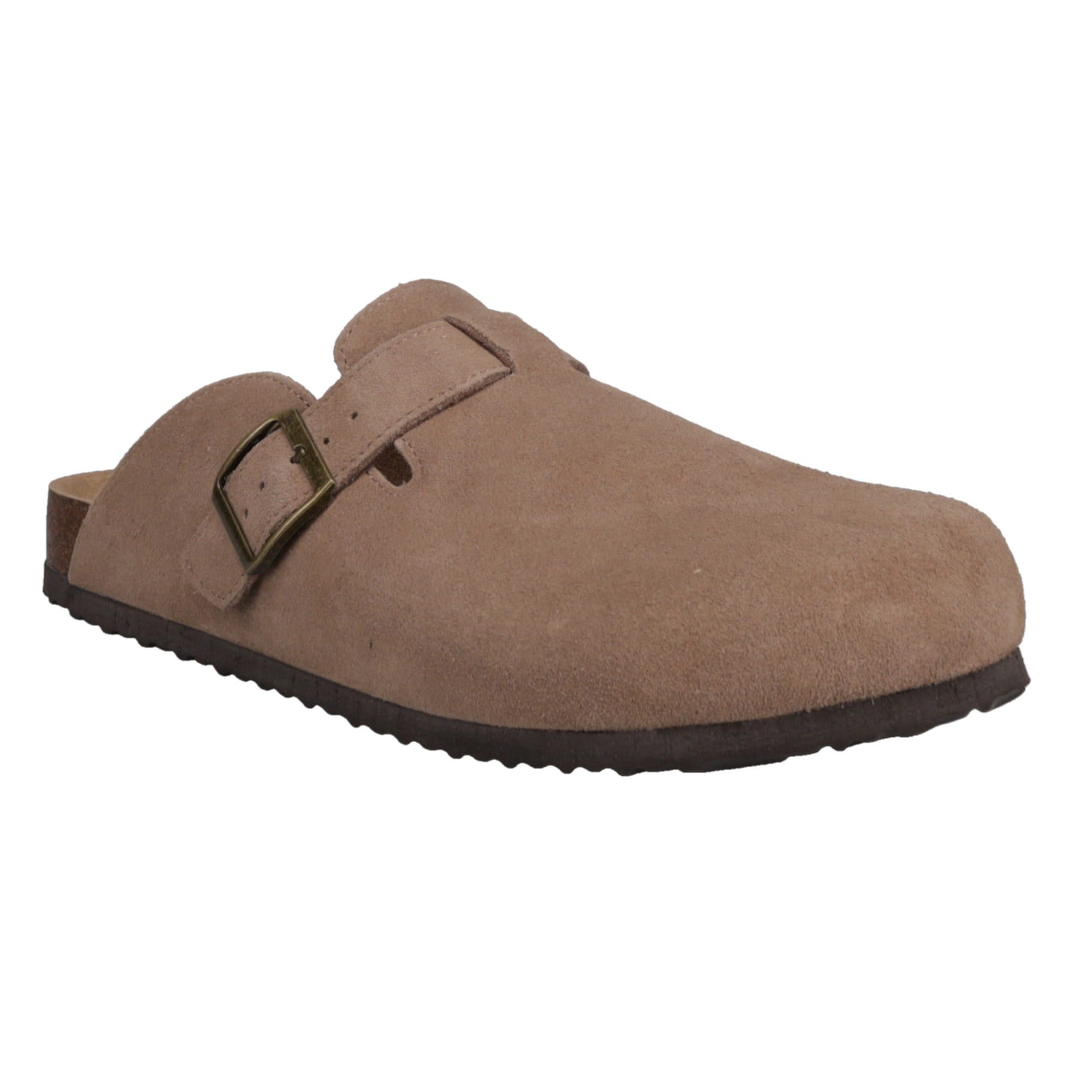 Khombu Damian Mens Mule Black Suede Clog Buckle Slip On Shoes Size NEW Mule Suede Casual Shoes for Men for sale | eBay main image 2