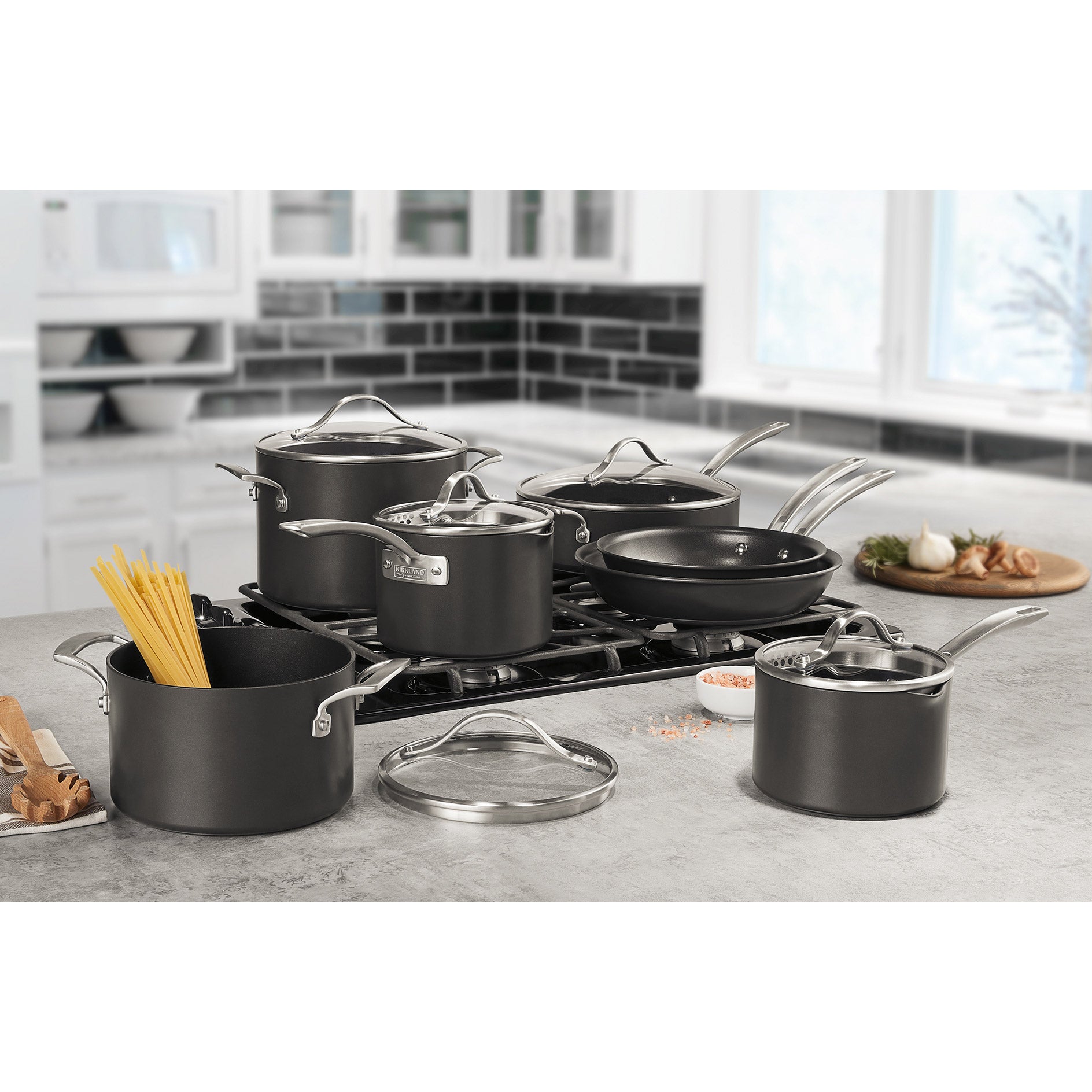Kirkland Signature 12-Piece Non-Stick Cookware Set (#1119345 