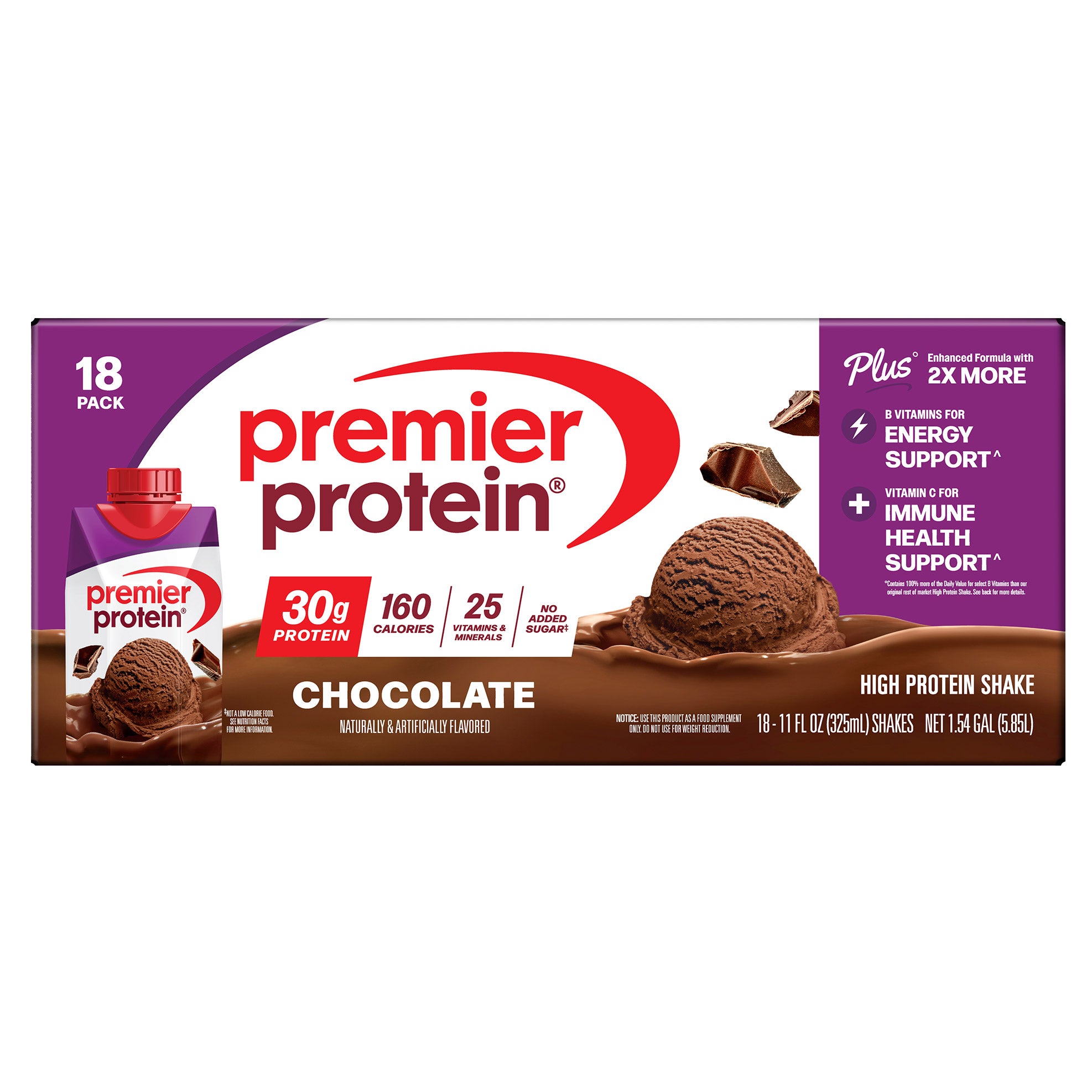 Premier Protein Chocolate Shakes 18/11 oz - $29.99 at Costco