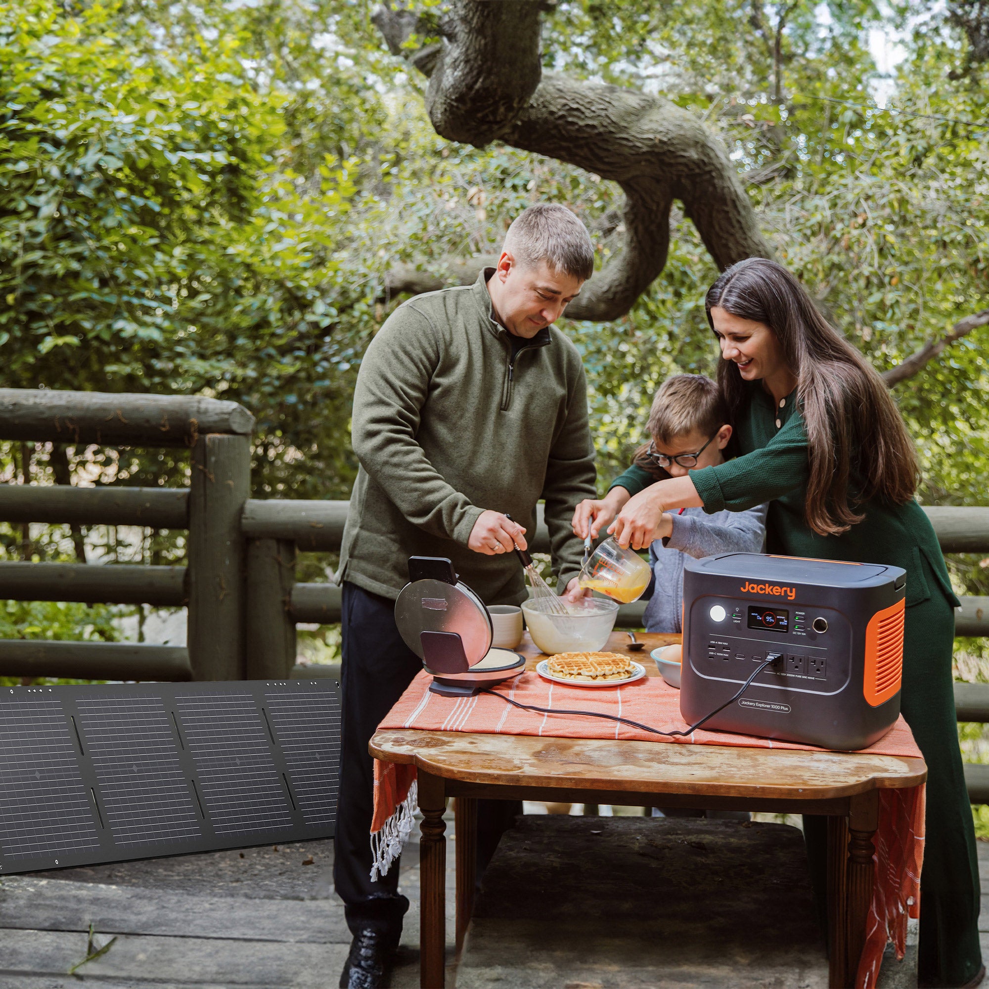 Jackery Explorer 1000 Plus Solar Generator with Mini 100W Solar Panel  (#1932211) - $499.97 (down from $799.99)
