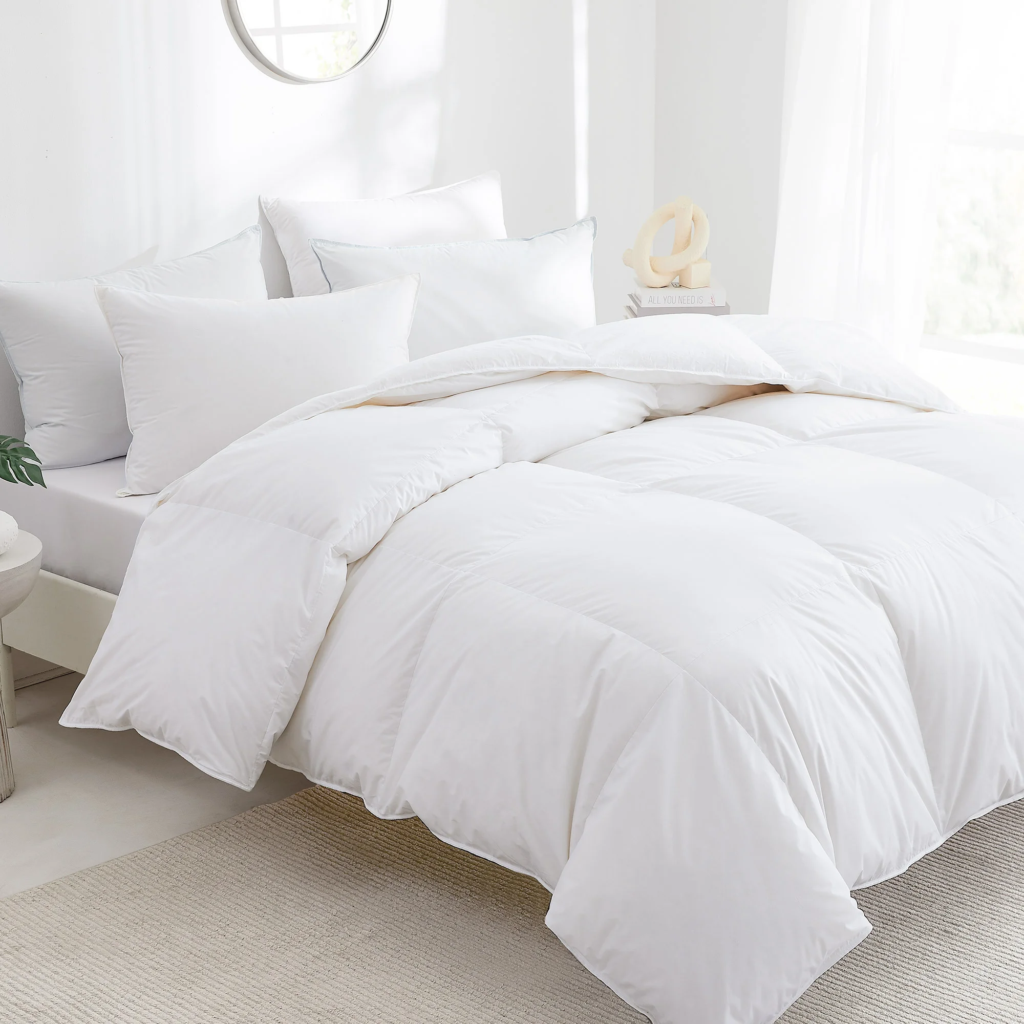 Costco Stearns & Foster 800 Fill Power White Goose Down King Comforter ...