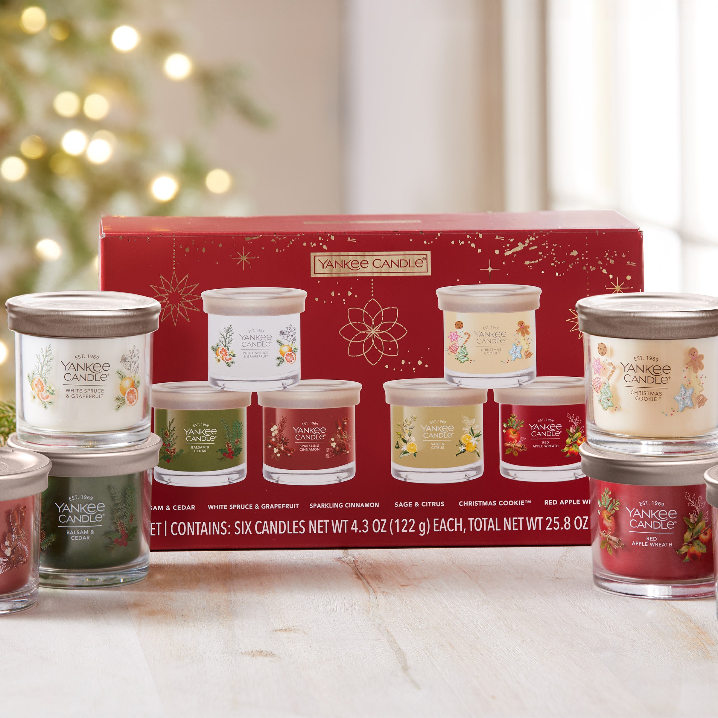 【YANKEE CANDLE】まとめ売り Nostalgic Christmas Classics Minis Gift Set | Yankee Candle
